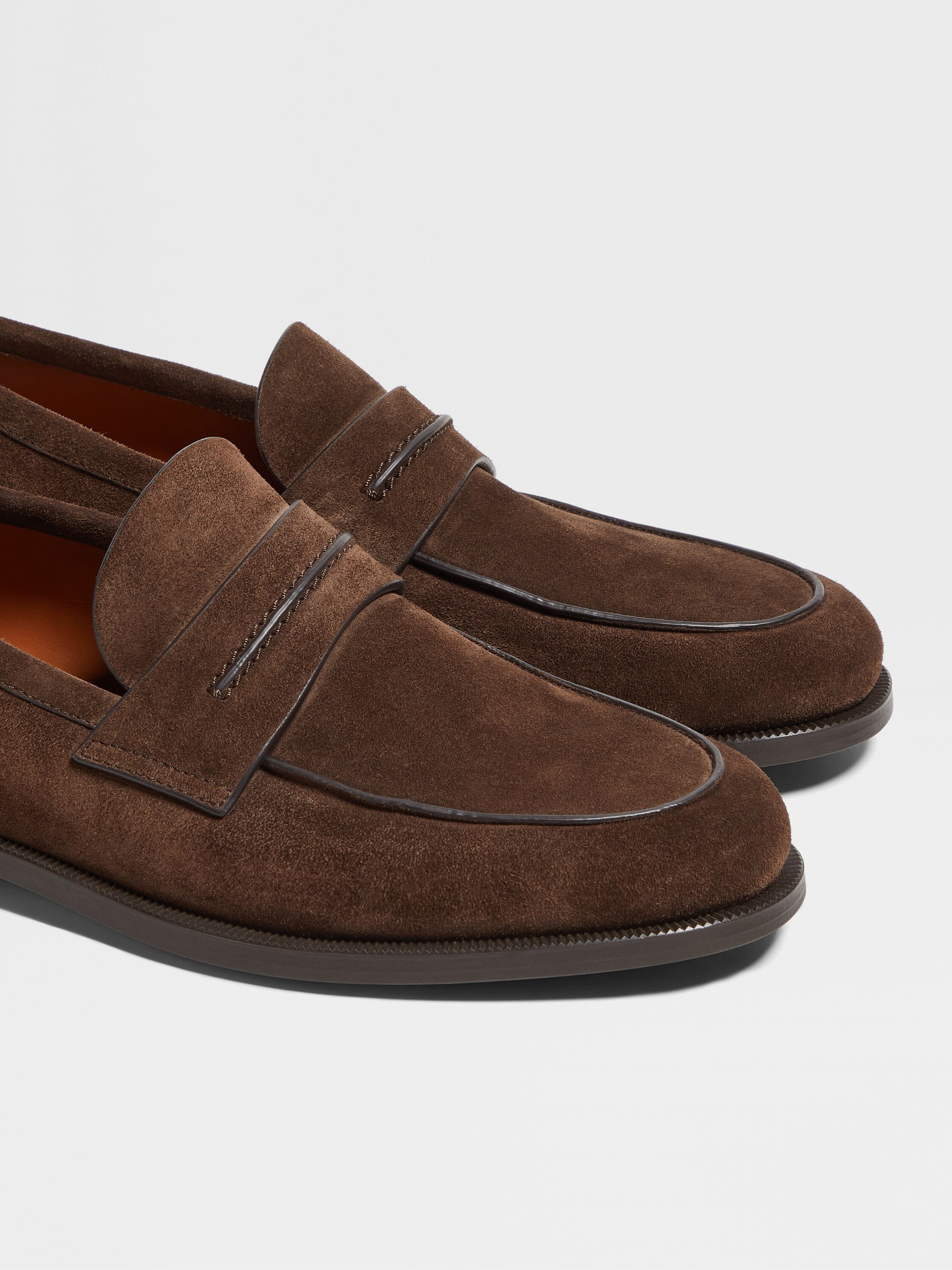 深棕色绒面革乐福鞋 产品细节图 #4