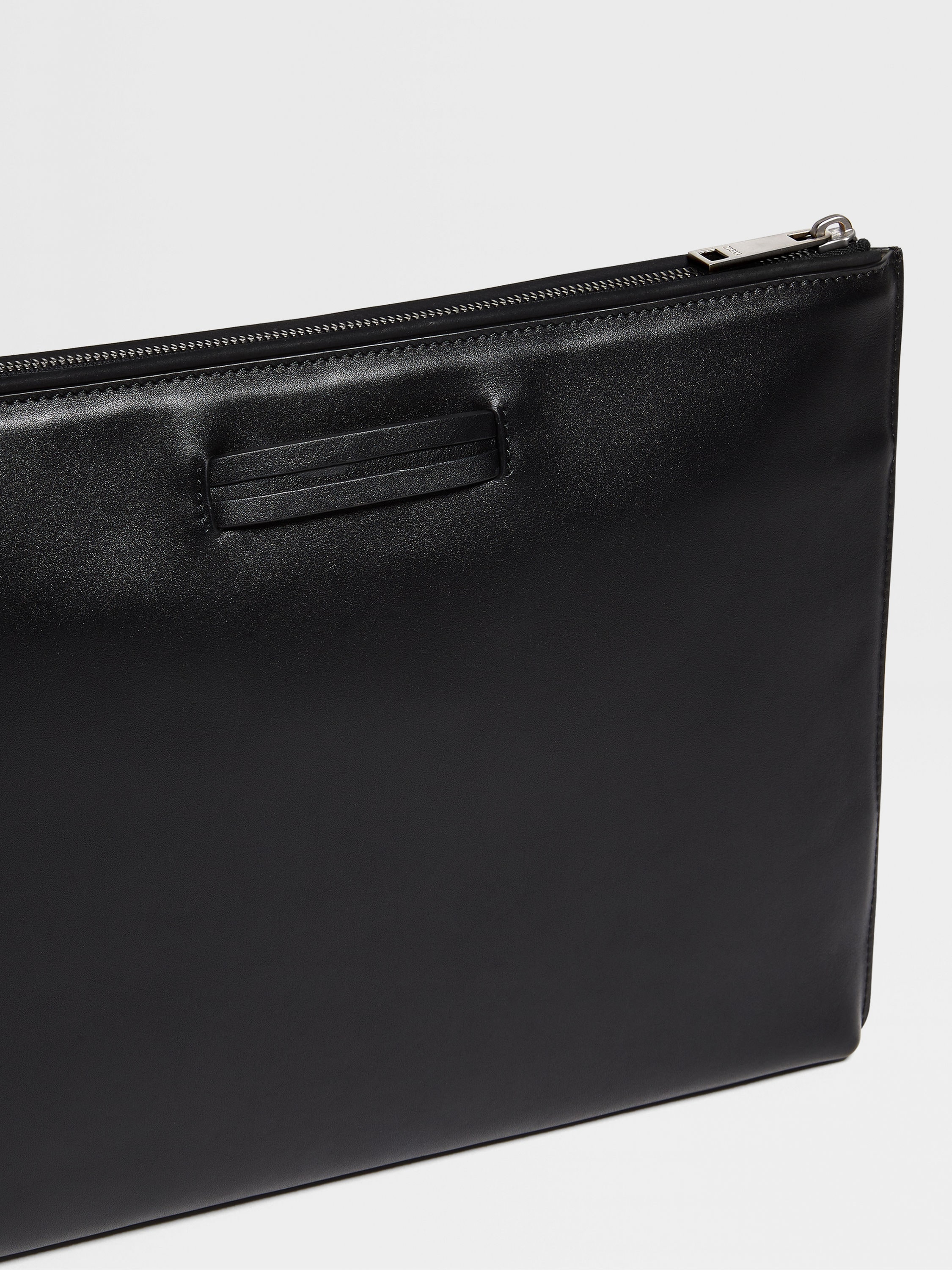 Black Leather Portfolio Product detail photo #4