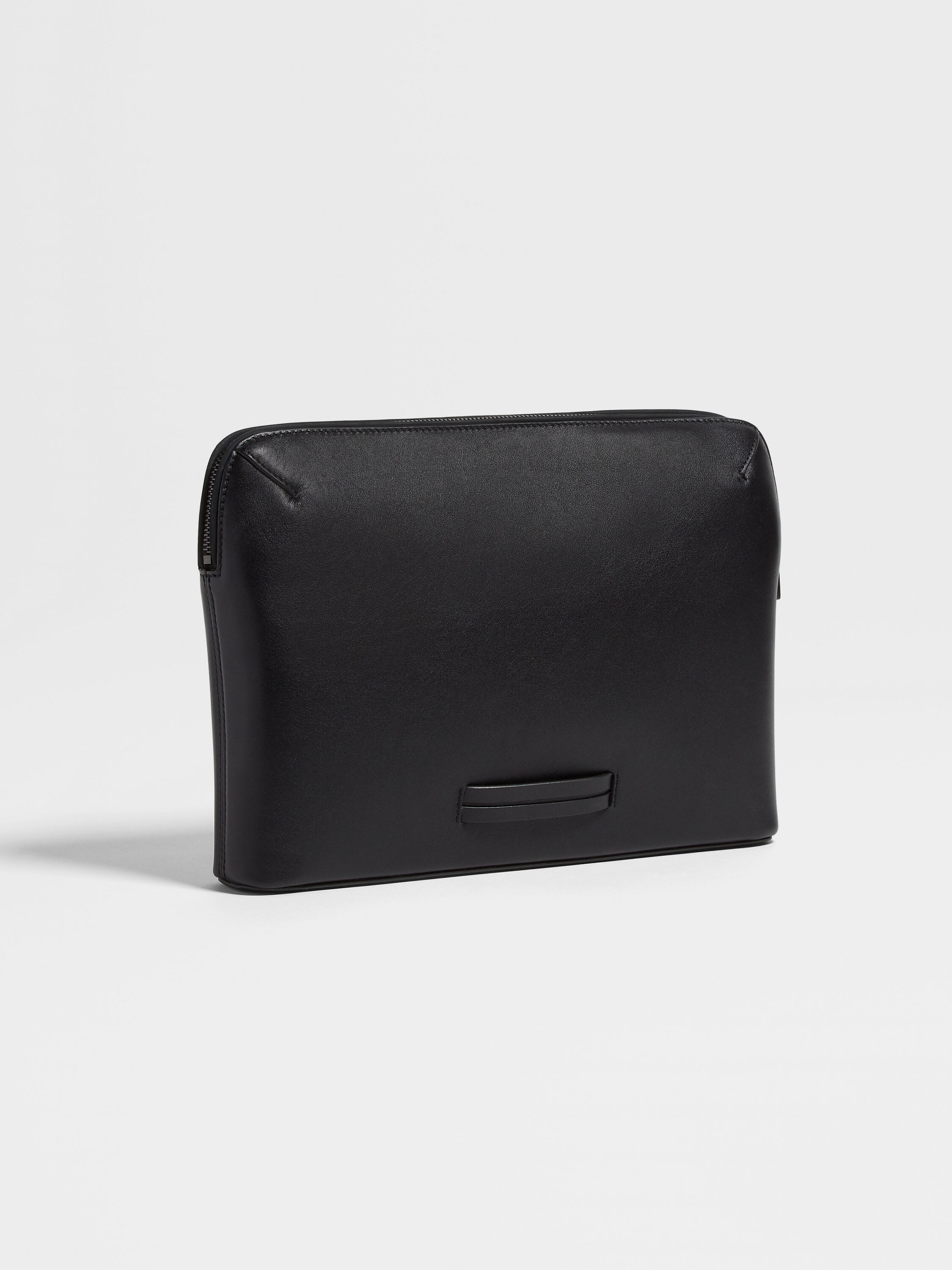 Black Leather Clutch Product detail photo #2