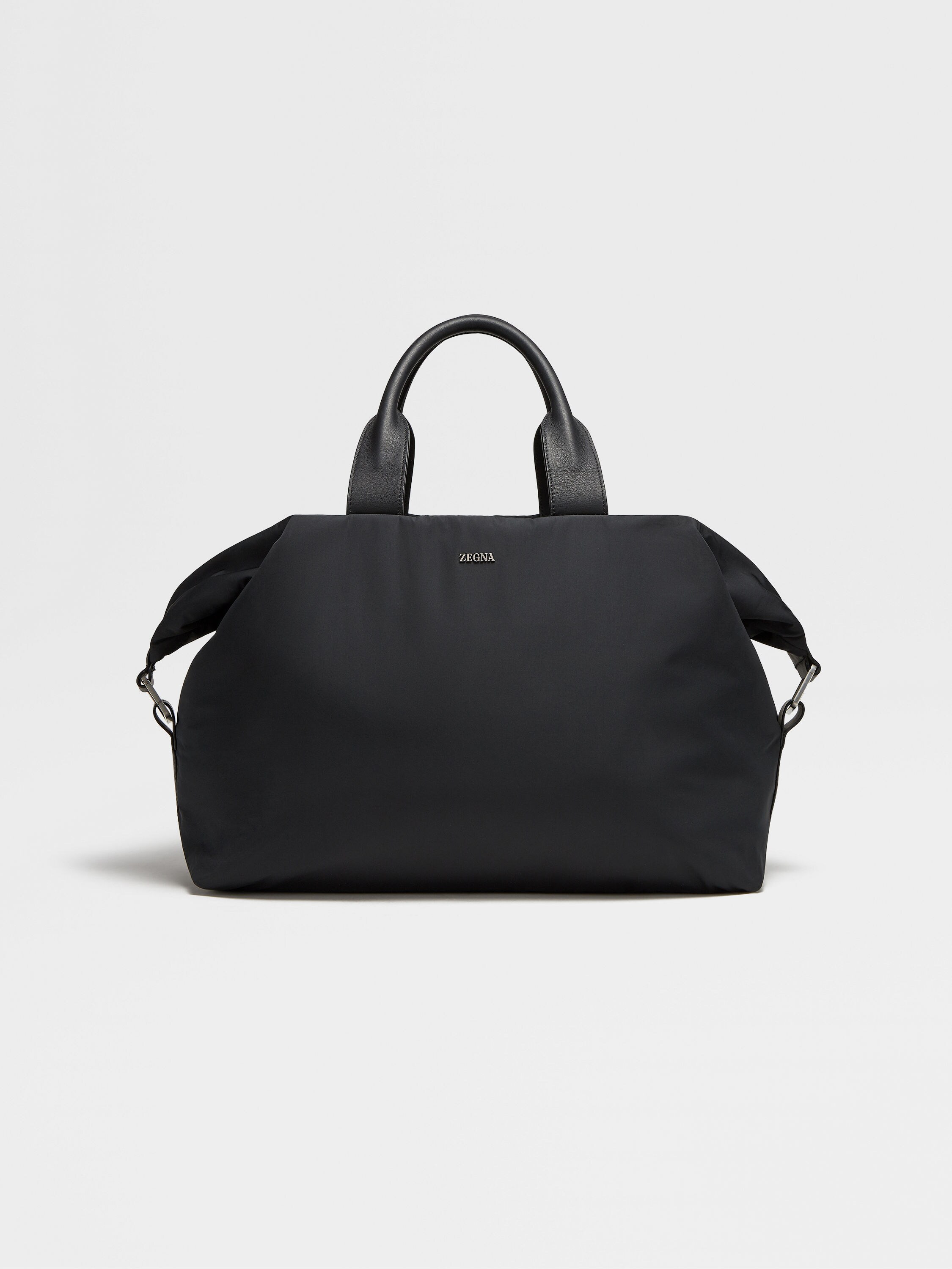 Black Technical Fabric Holdall