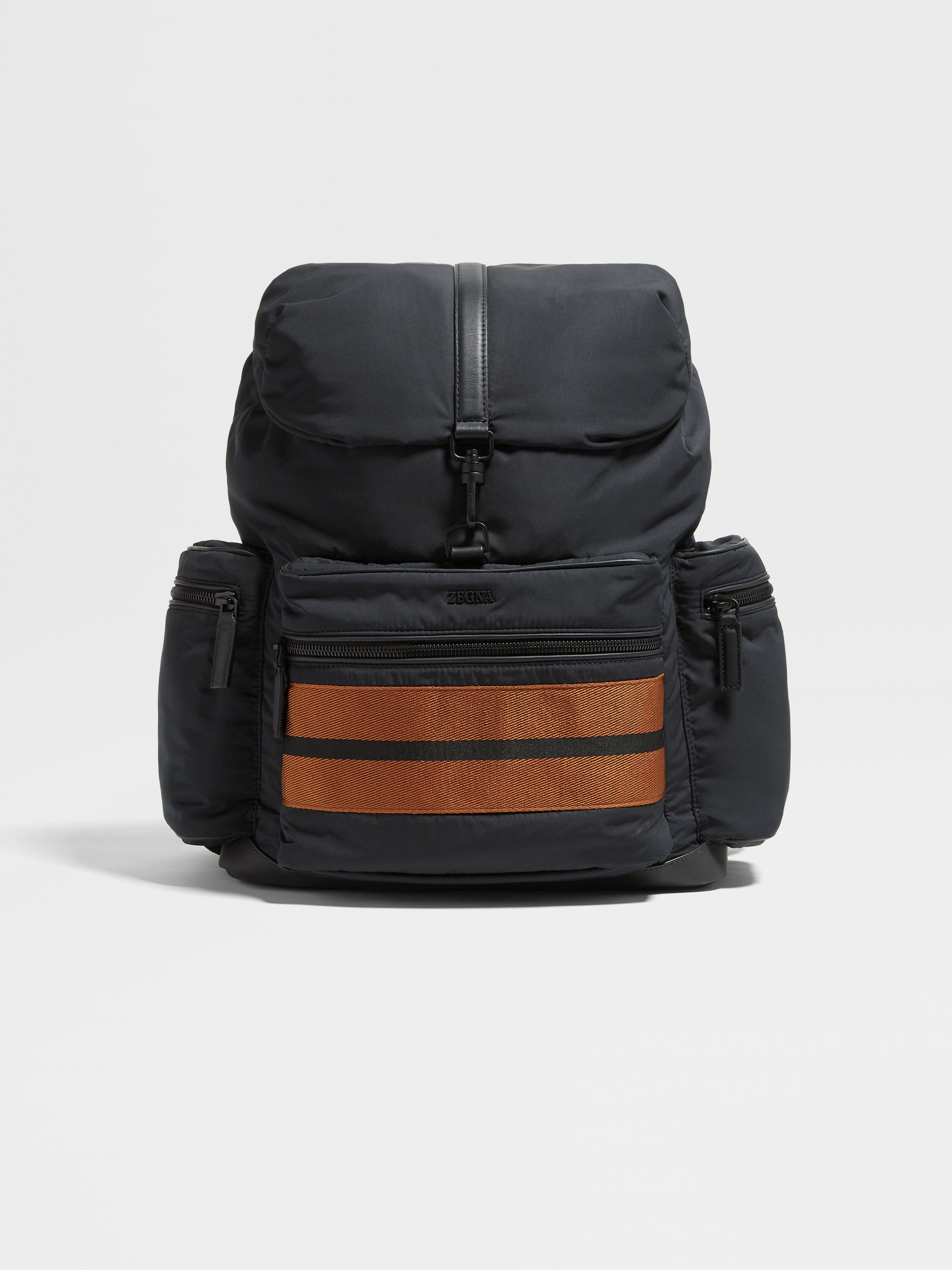 Black Technical Fabric Special Backpack