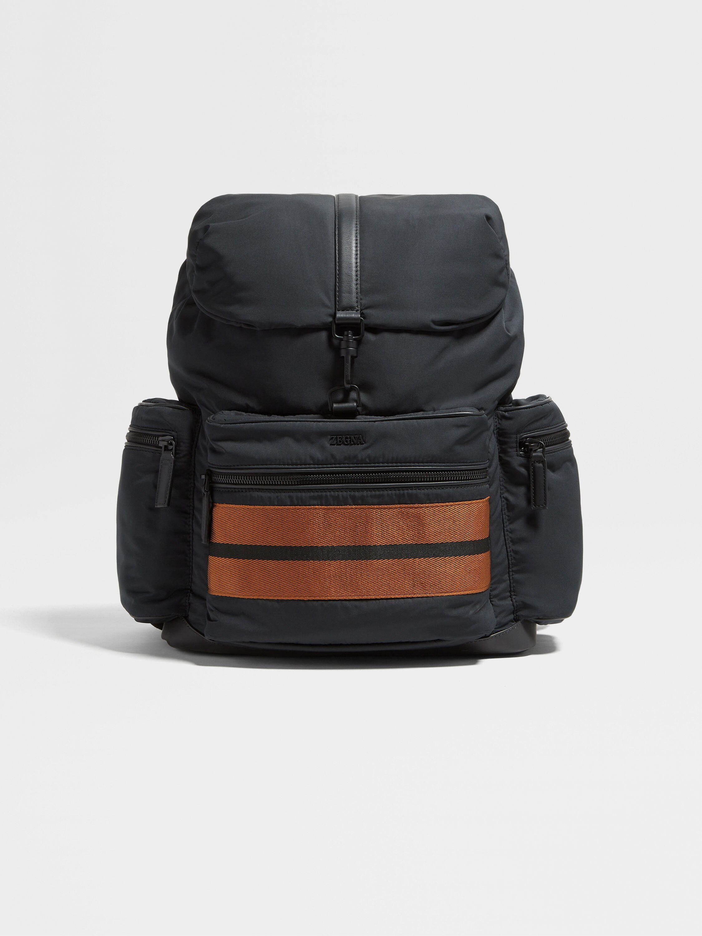Black Technical Fabric Special Backpack Main product photo