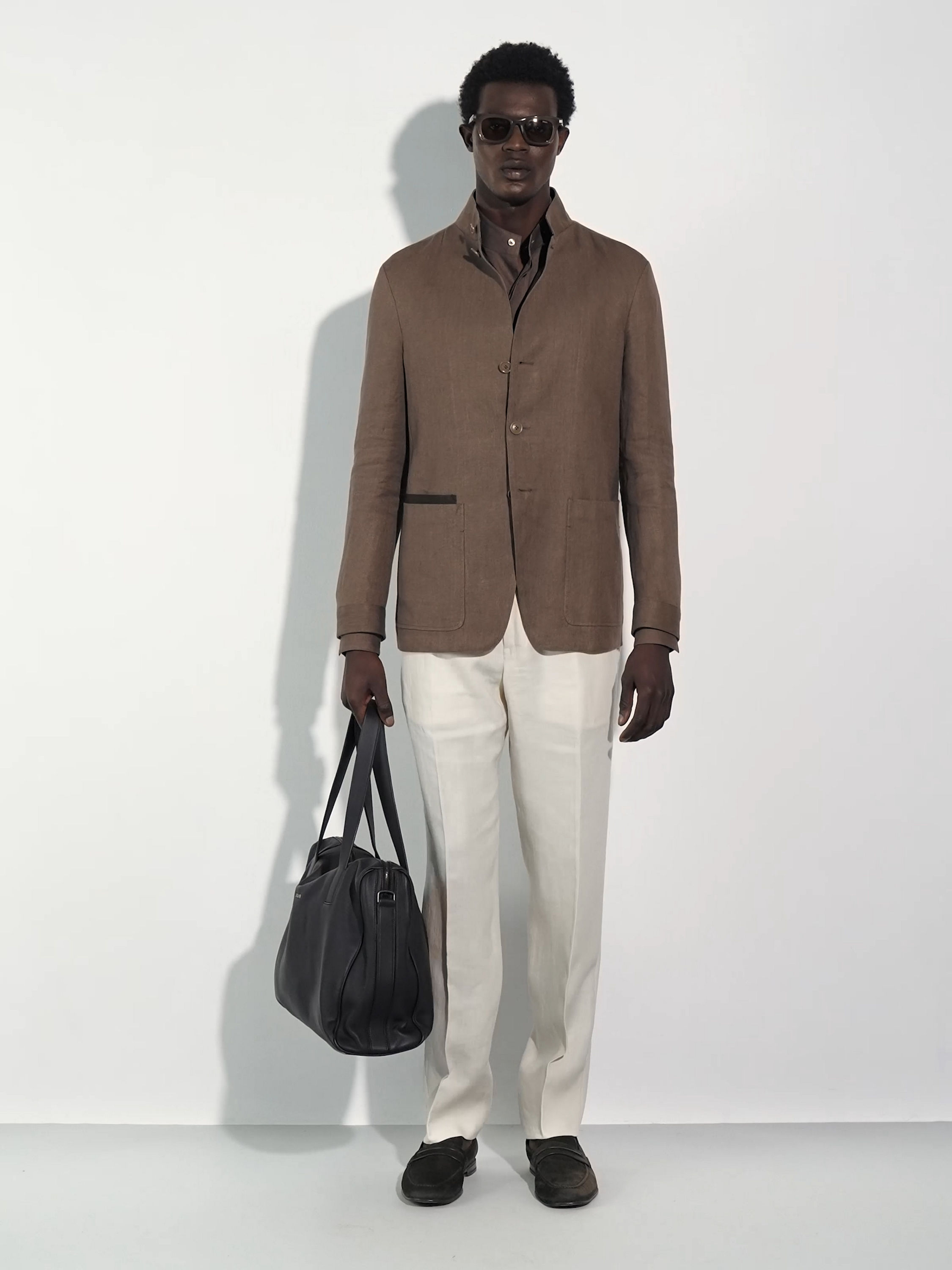 Dark Brown SECONDSKIN Mocassin Loafer