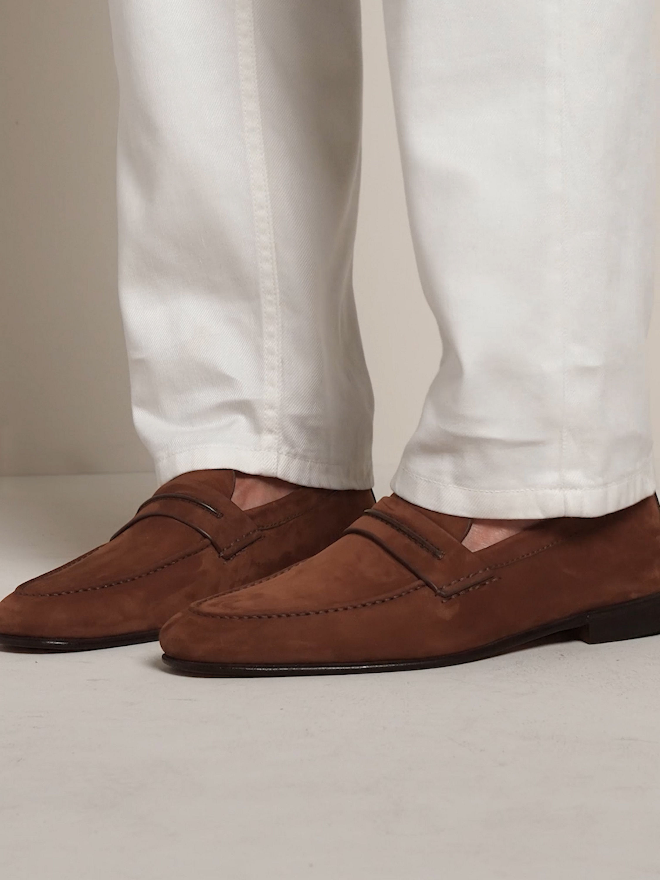 Light Brown SECONDSKIN Mocassin Loafer