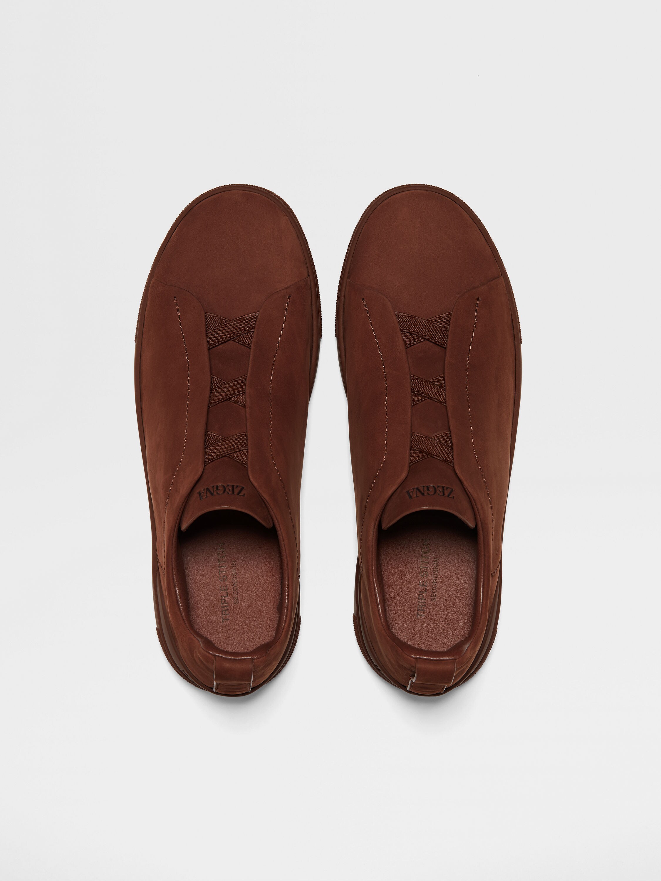 烟草棕 Triple Stitch™ SECONDSKIN 奢华休闲鞋 产品细节图 #2