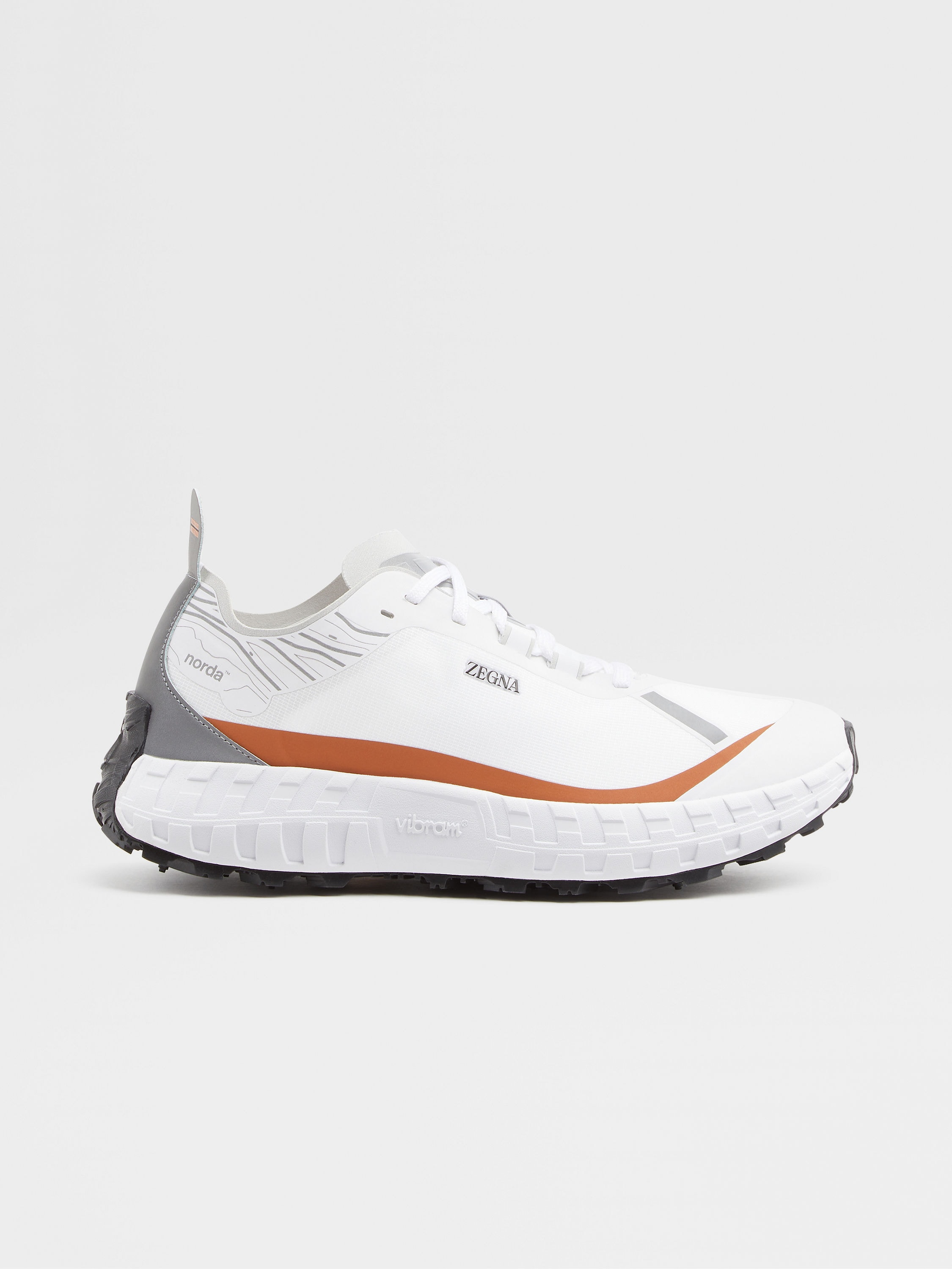 ZEGNA x norda™ 001 White Technical Fabric Sneakers