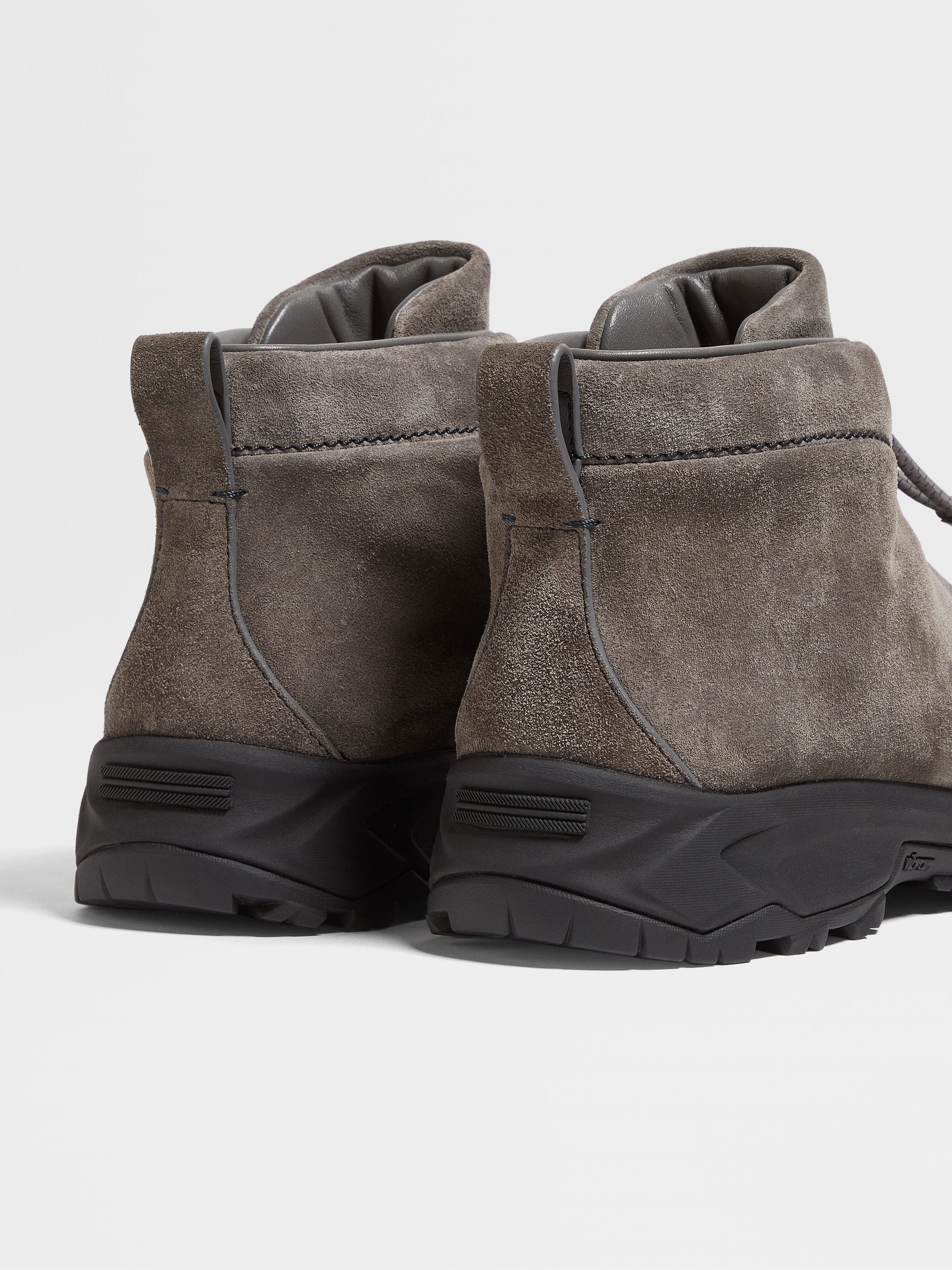 Grey Suede Triple Stitch™ Vetta Sneakers Product detail photo #1