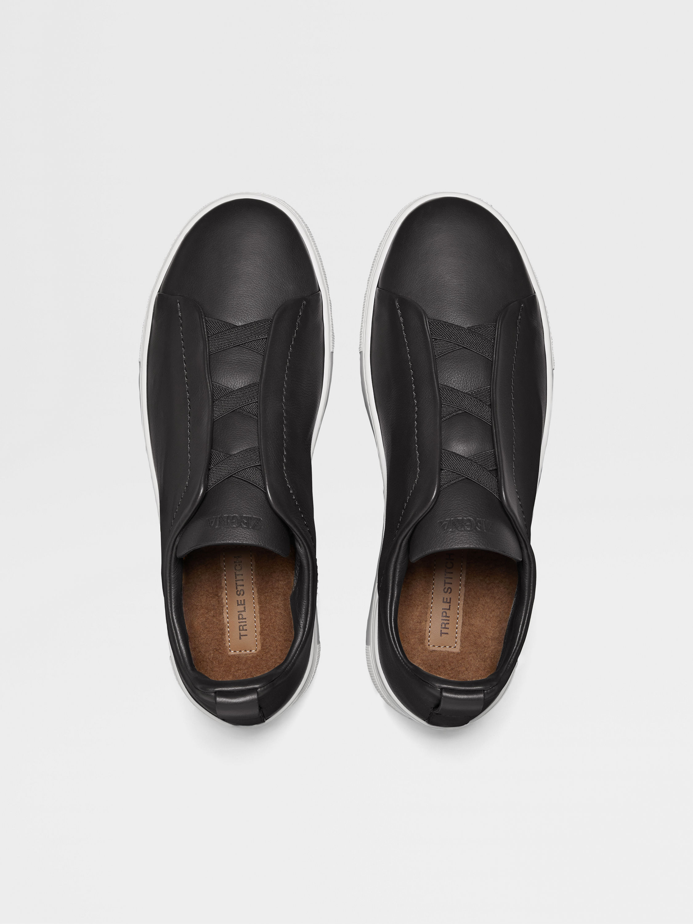 黑色 Triple Stitch™ SECONDSKIN 奢华休闲鞋 產品細節圖 #2