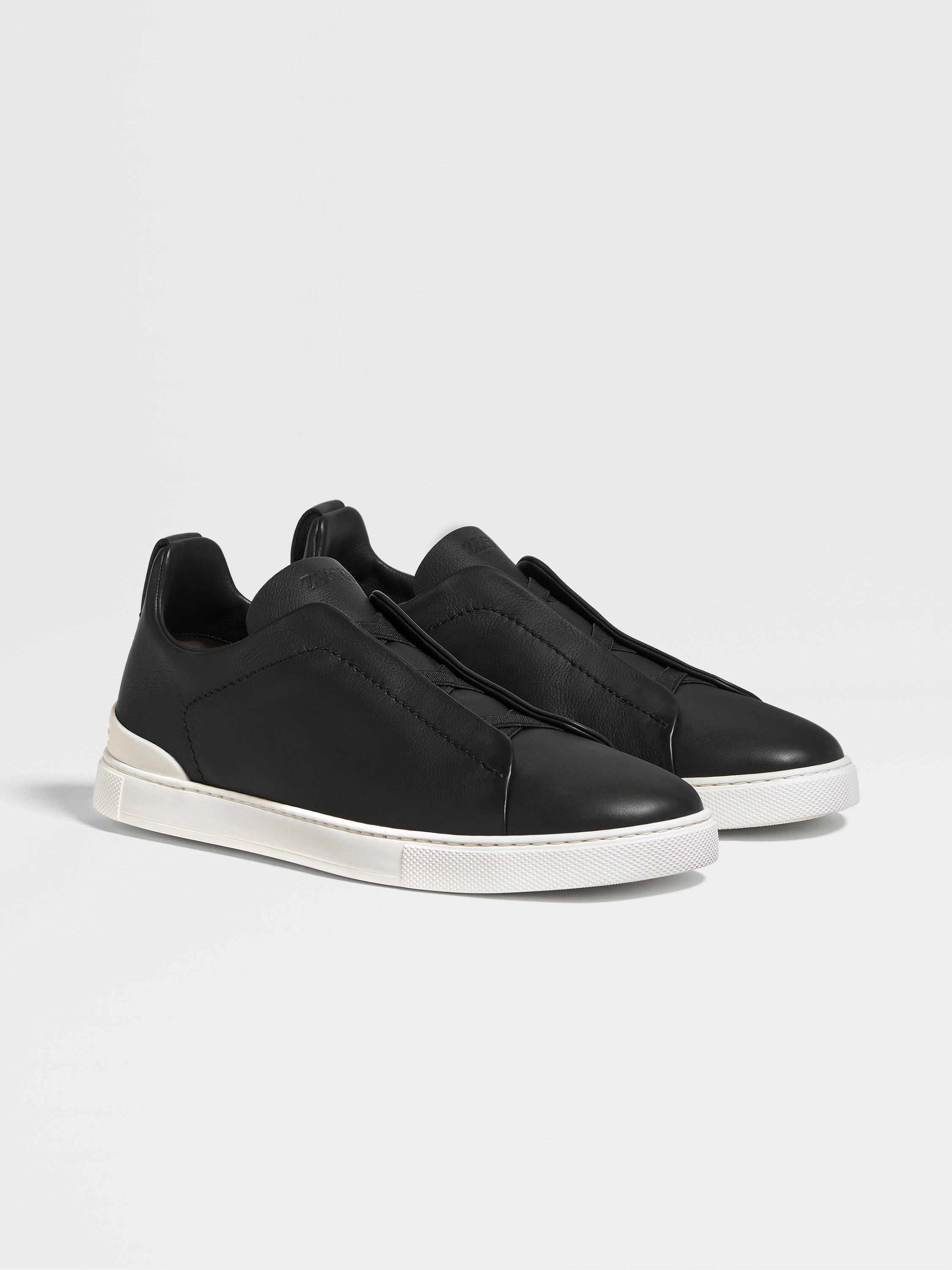 Black Triple Stitch™ SECONDSKIN Sneakers Main product photo