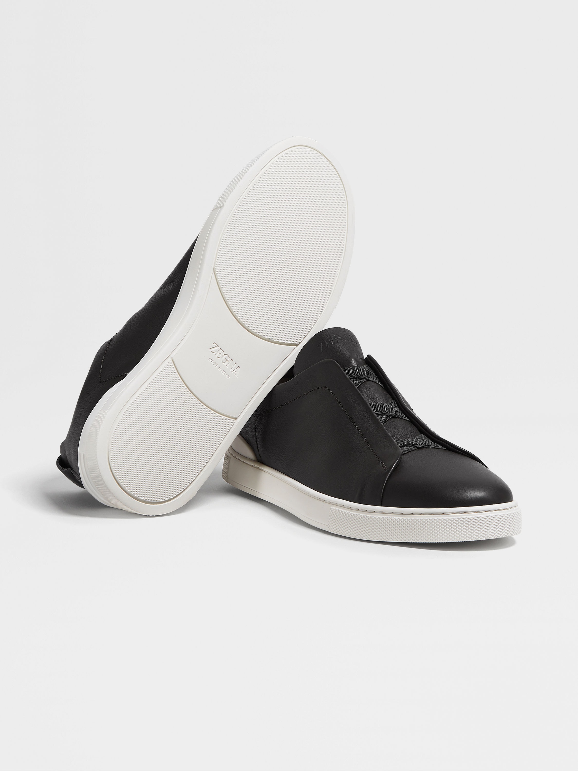 黑色 Triple Stitch™ SECONDSKIN 奢华休闲鞋 產品細節圖 #4