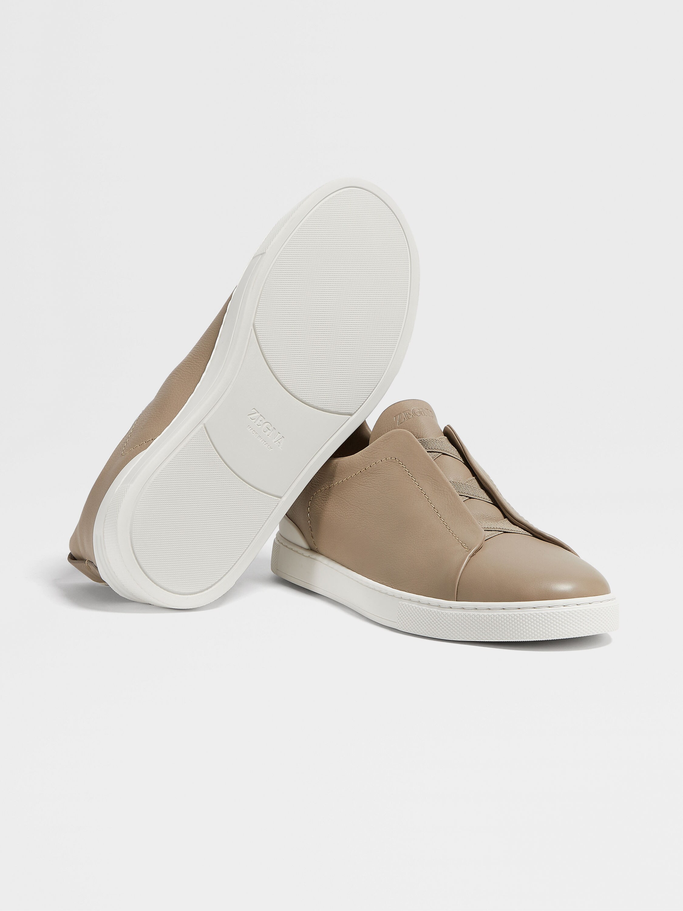 浅灰褐色 Triple Stitch™ SECONDSKIN 奢华休闲鞋 產品細節圖 #4