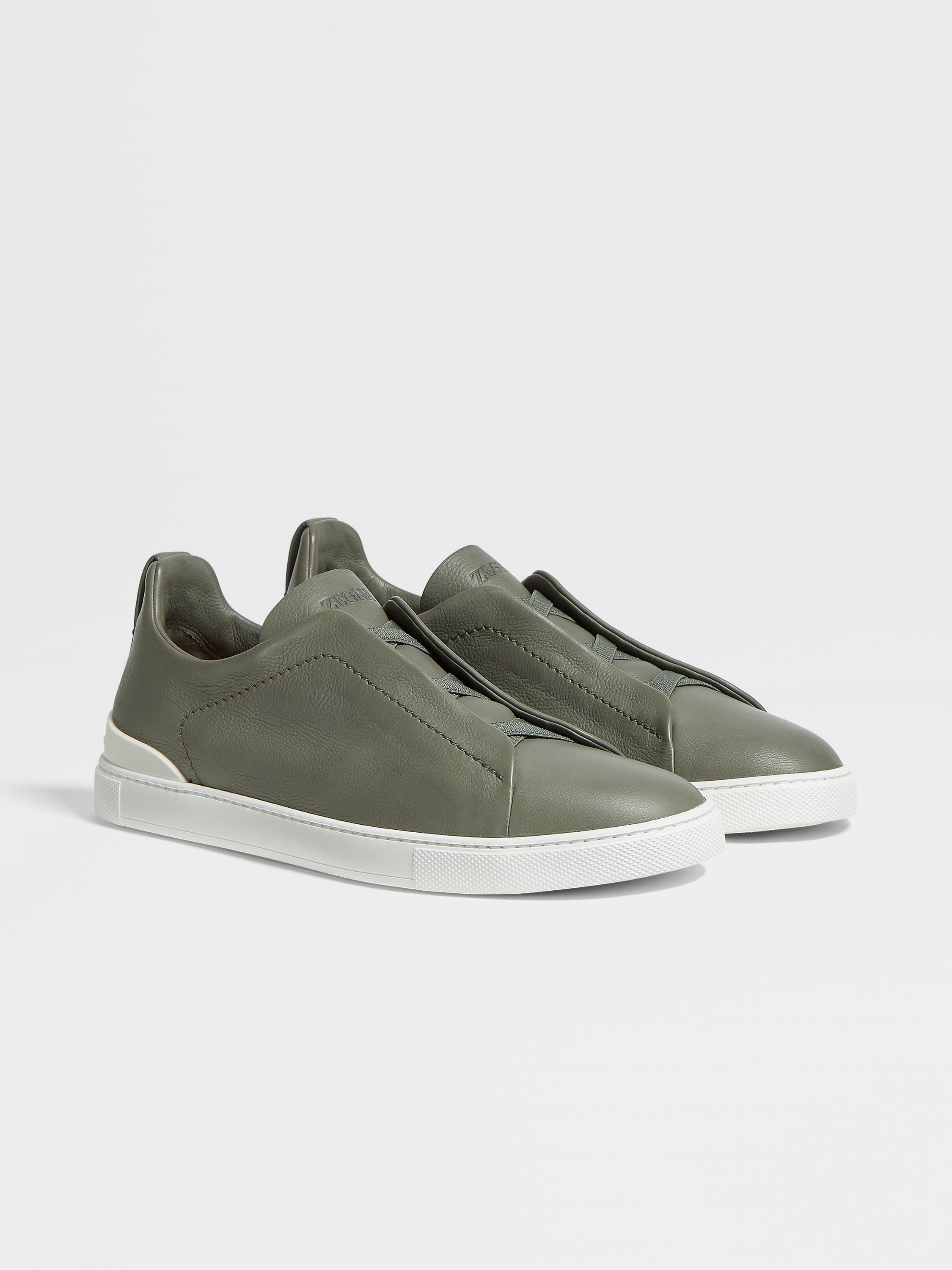 Light Army Green Triple Stitch™ SECONDSKIN Sneakers