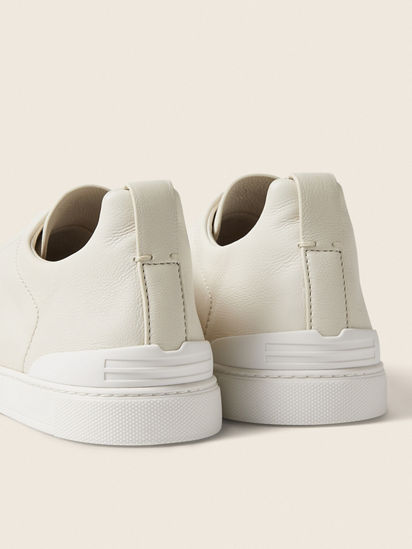 White Triple Stitch™ SECONDSKIN Sneakers SS26 29934184 | Zegna CN