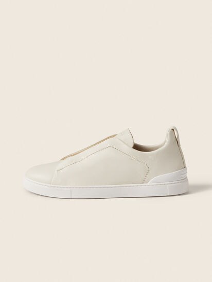 White Triple Stitch™ SECONDSKIN Sneakers SS26 29934184 | Zegna CN