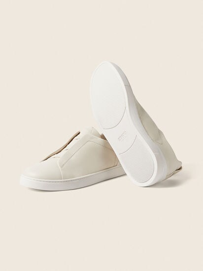 White Triple Stitch™ SECONDSKIN Sneakers SS26 29934184 | Zegna CN