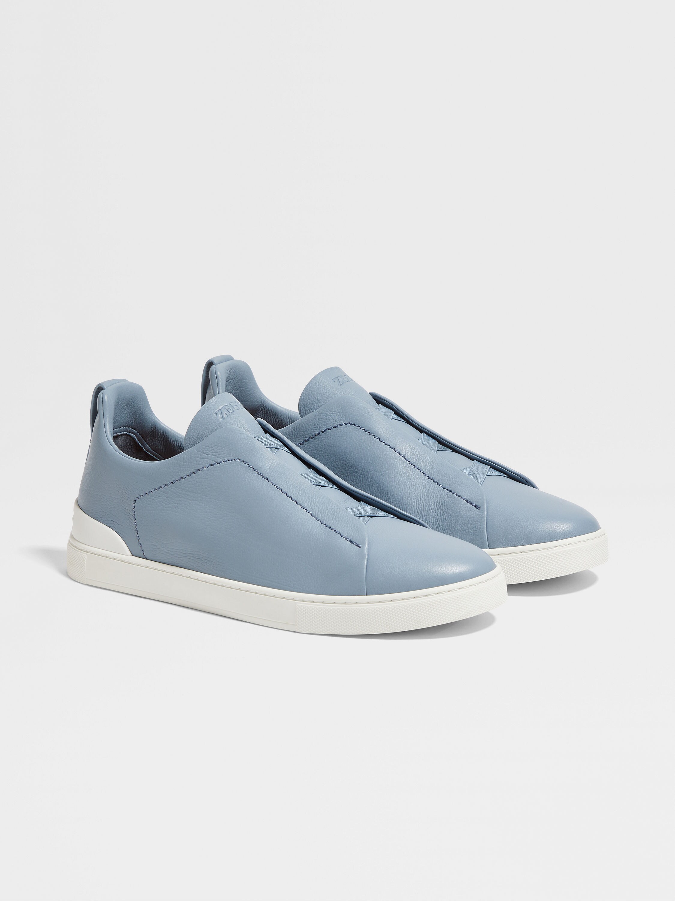 Light Blue Triple Stitch™ SECONDSKIN Sneakers Main product photo