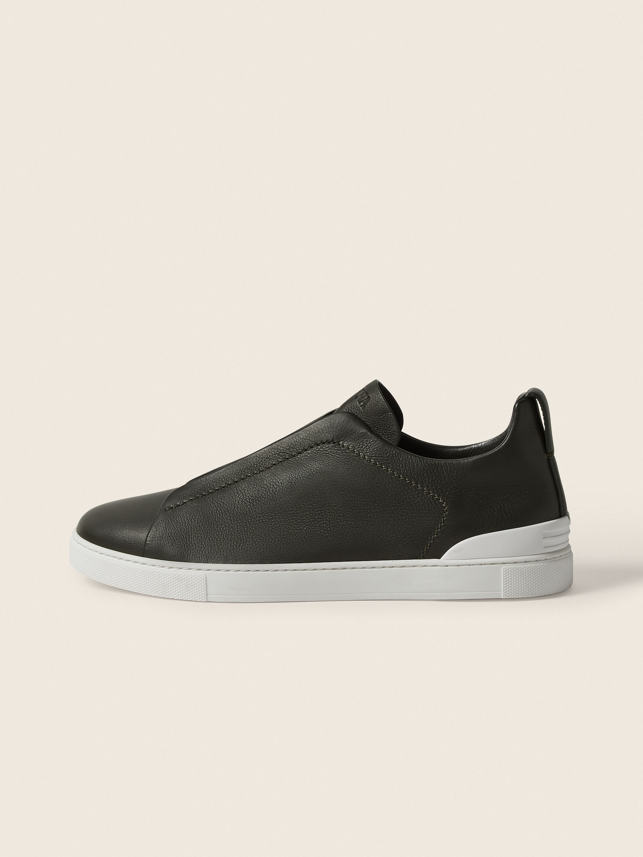 Dark Olive Green Triple Stitch™ SECONDSKIN Sneakers Product detail photo #3