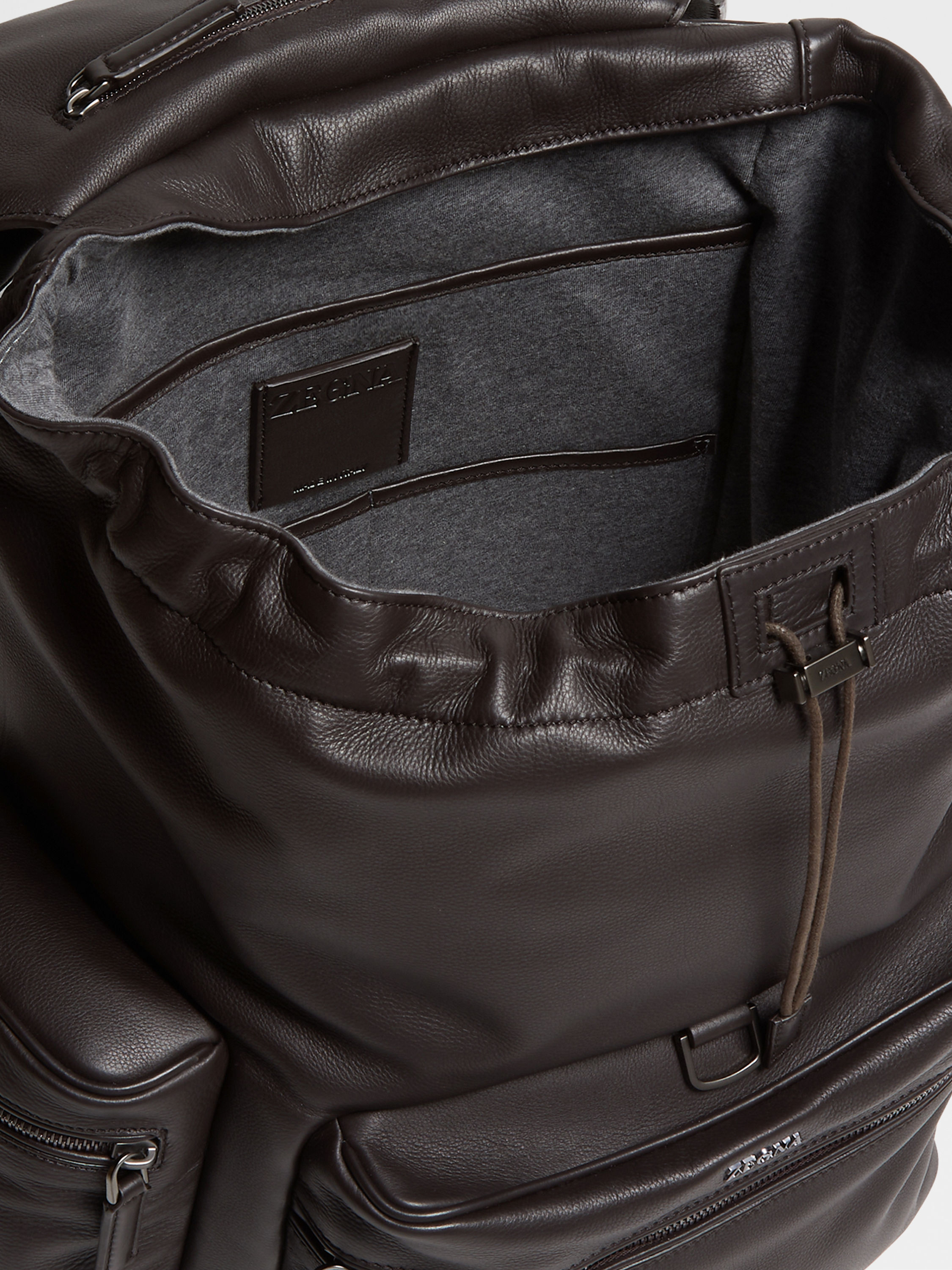 Dark Brown SECONDSKIN Special Backpack Product detail photo #3