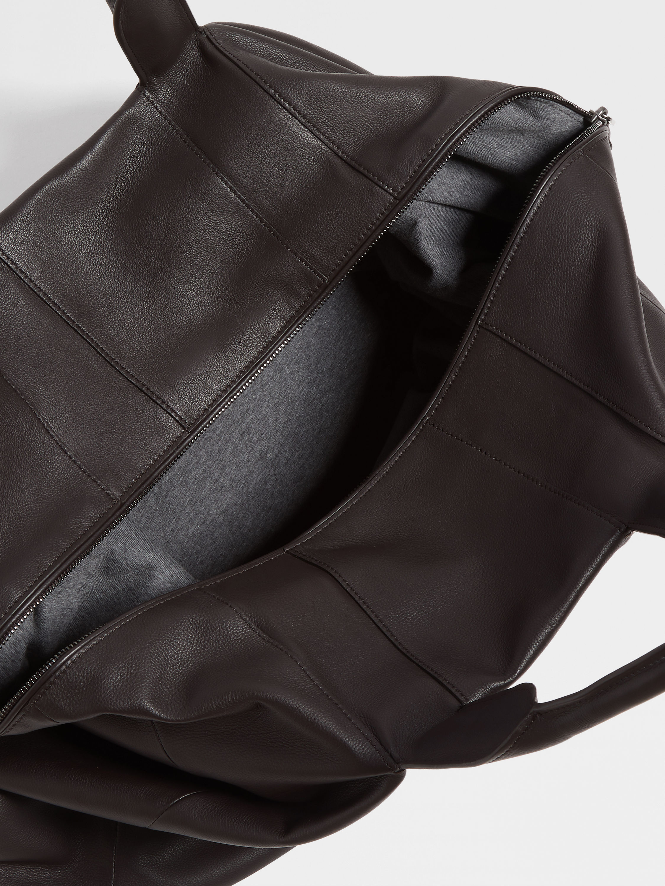 Dark Brown SECONDSKIN Holdall Raglan Product detail photo #3
