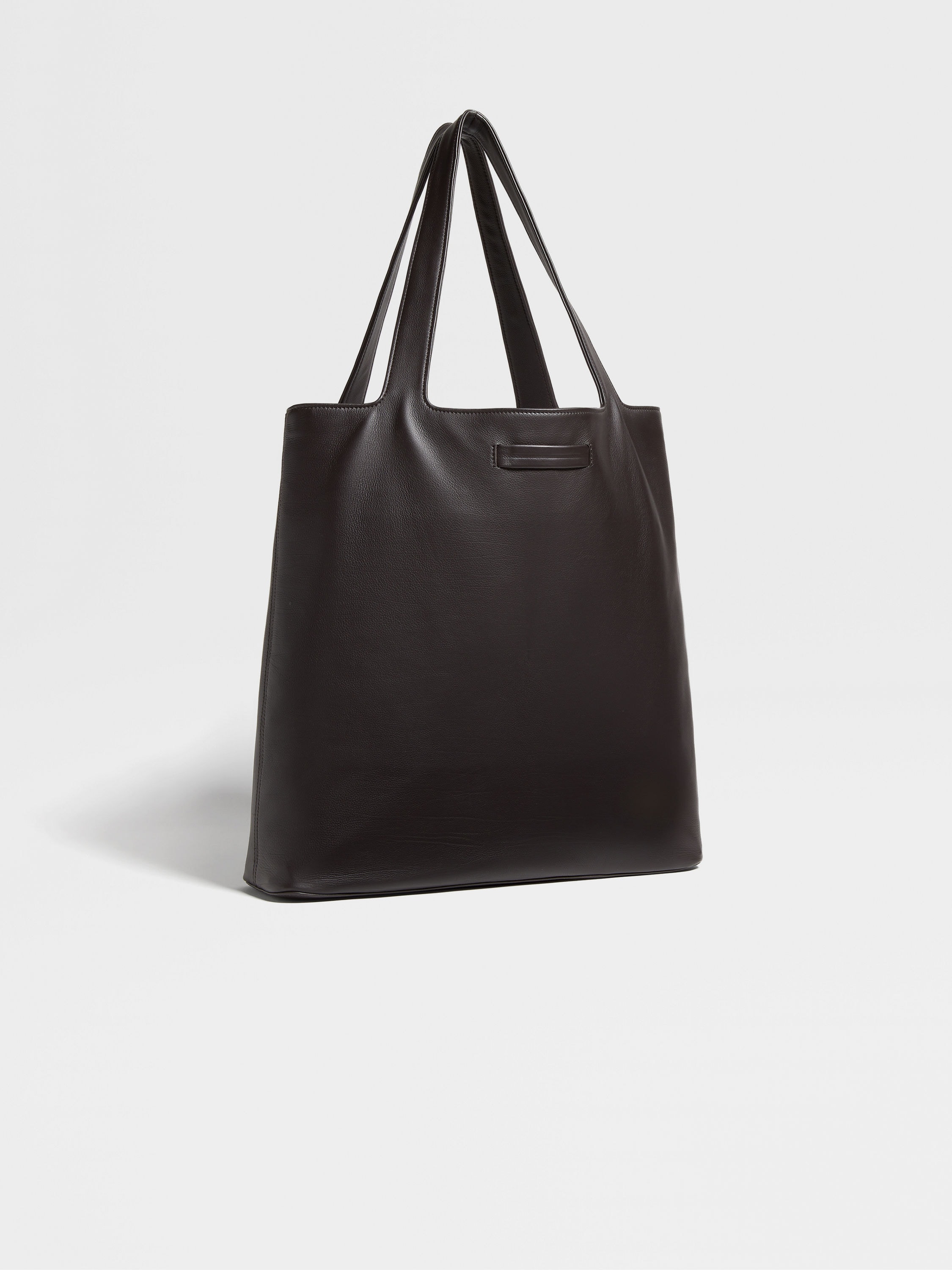 Dark Brown SECONDSKIN Tote Bag Product detail photo #2