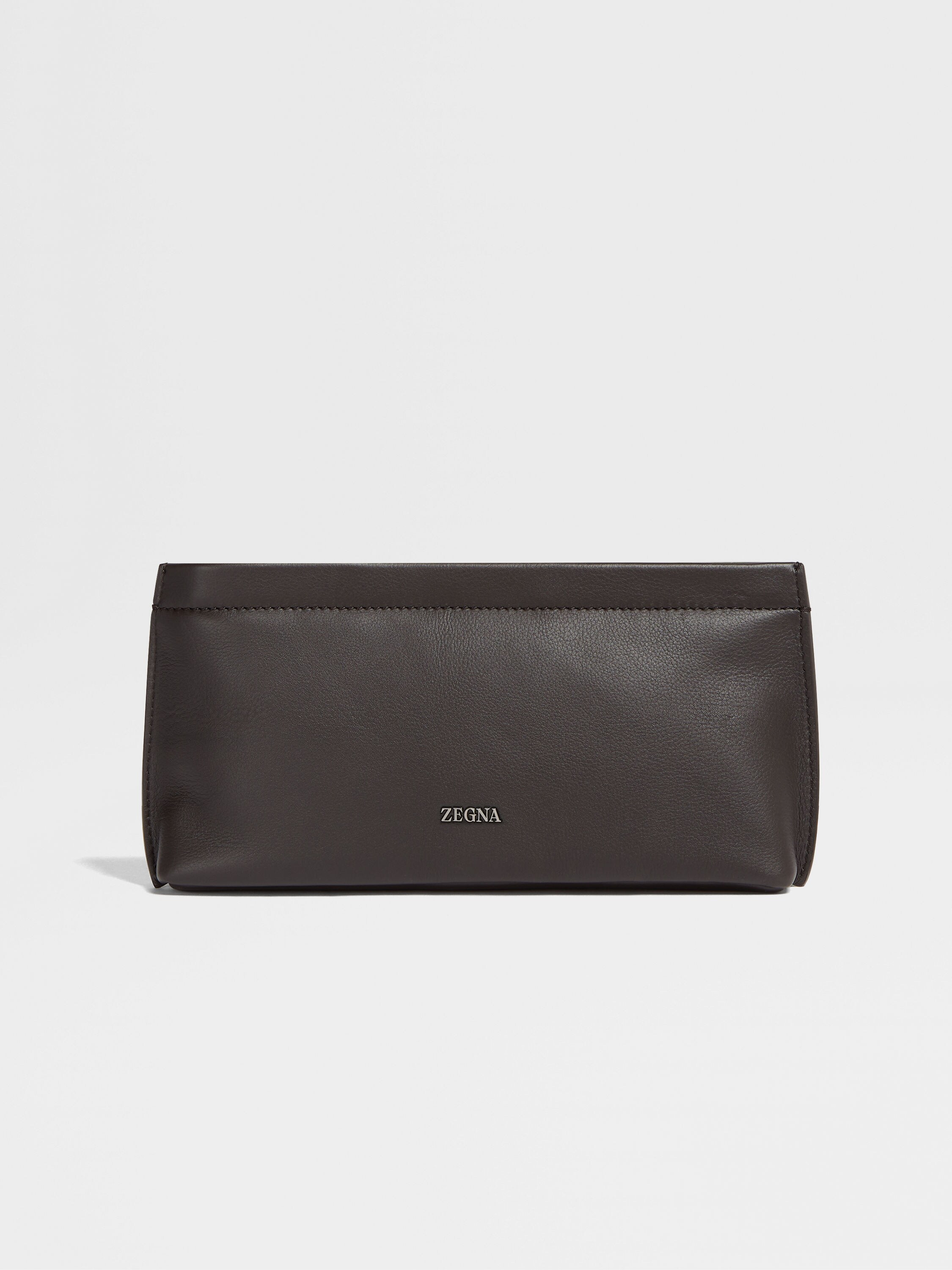 Dark Brown SECONDSKIN Clutch Main product photo