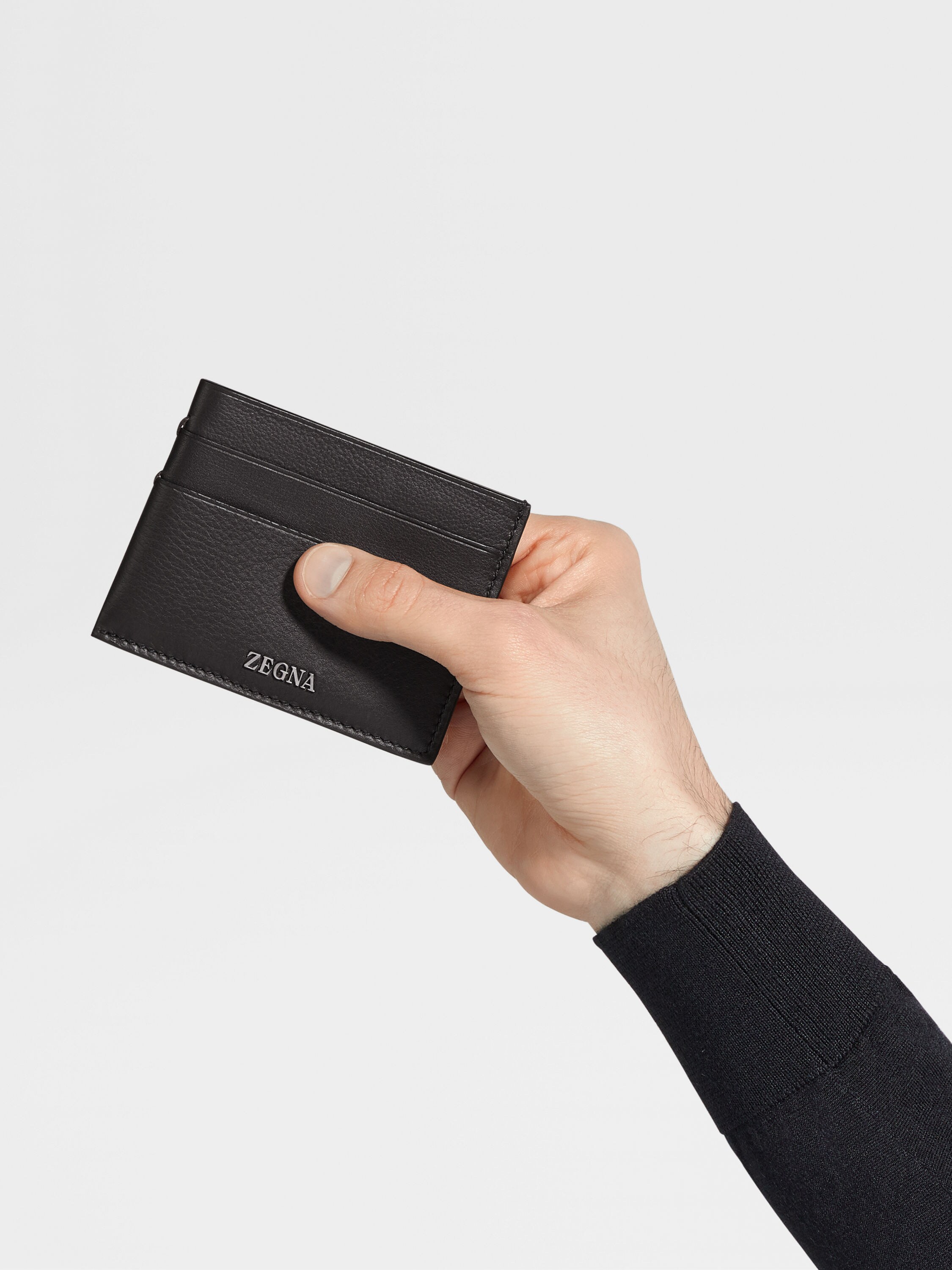 Dark Brown SECONDSKIN Card Case Product detail photo #3