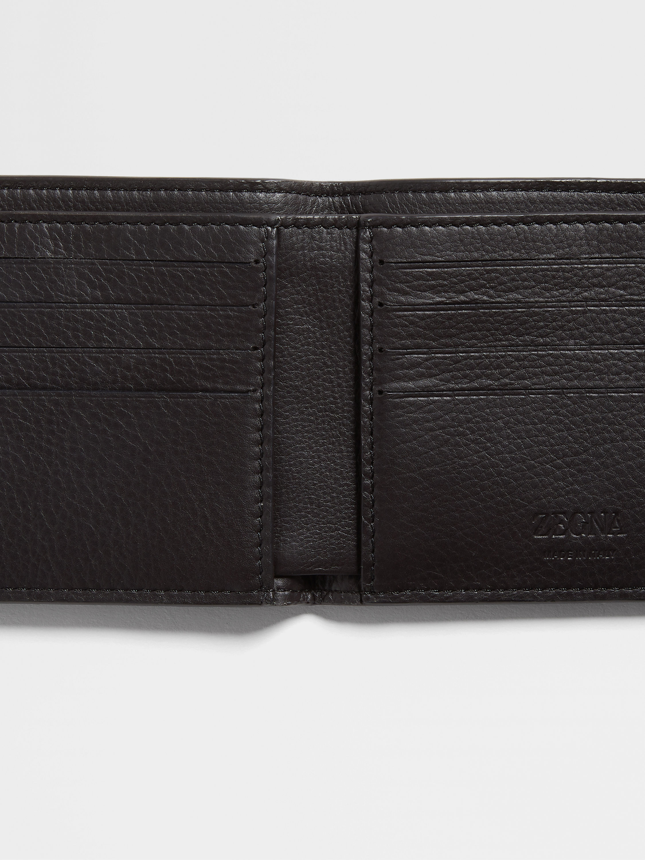 Dark Brown SECONDSKIN Billfold Wallet Product detail photo #1