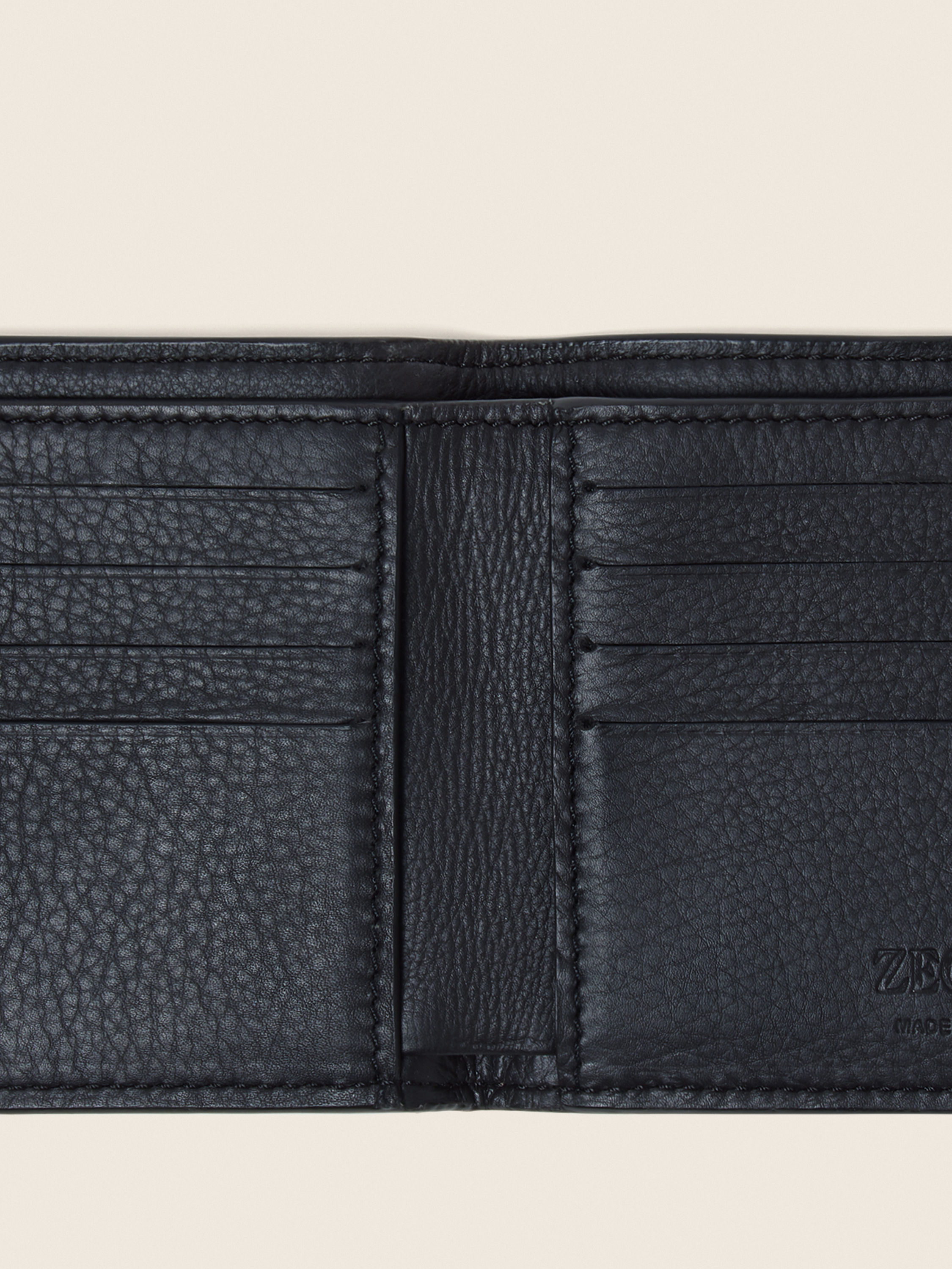 Dark Blue SECONDSKIN Billfold Wallet Product detail photo #1