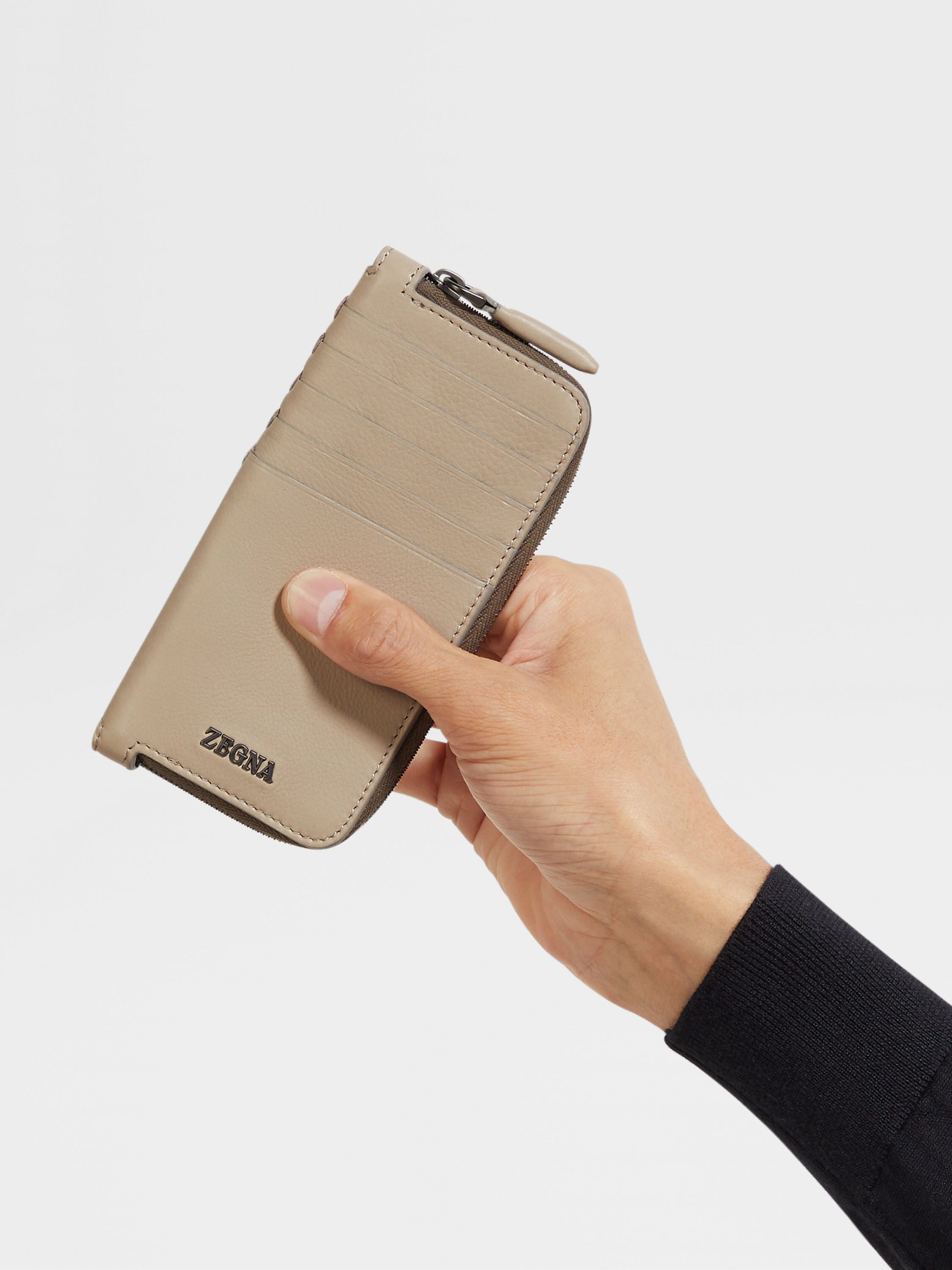 浅灰褐色 SECONDSKIN 钱包 产品细节图 #3