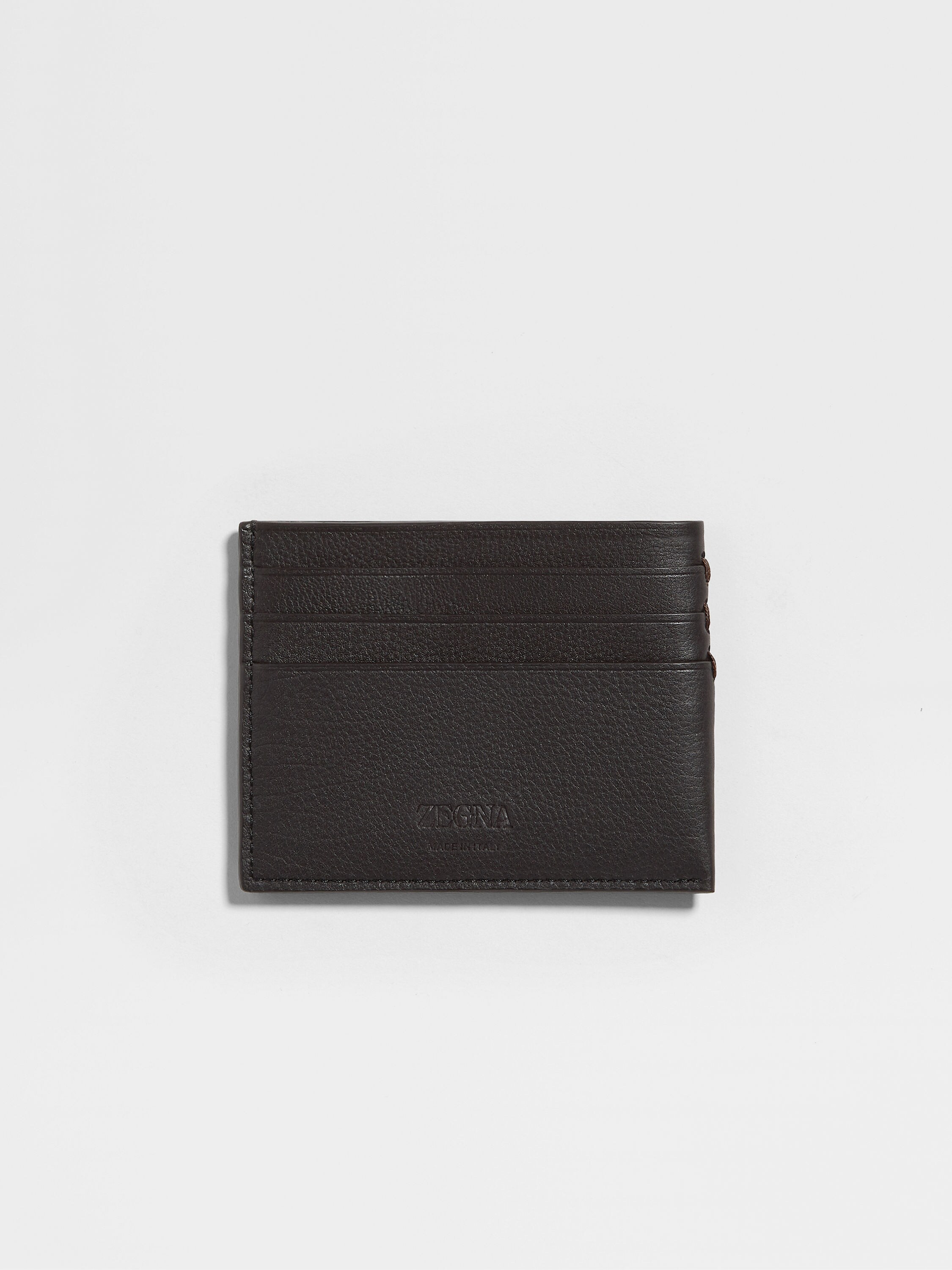 Dark Brown SECONDSKIN Card Case Product detail photo #2