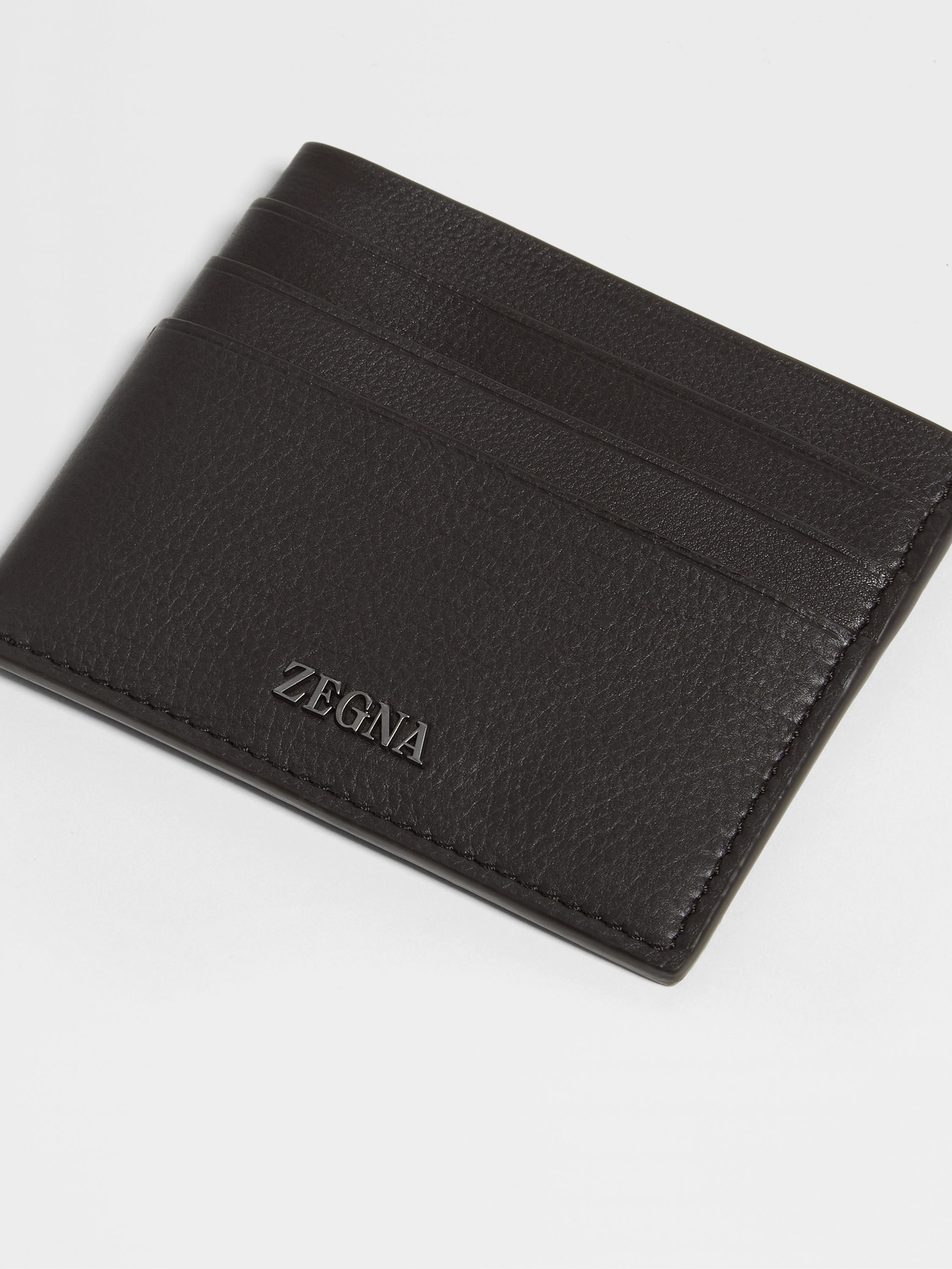 Dark Brown SECONDSKIN Card Case Product detail photo #4