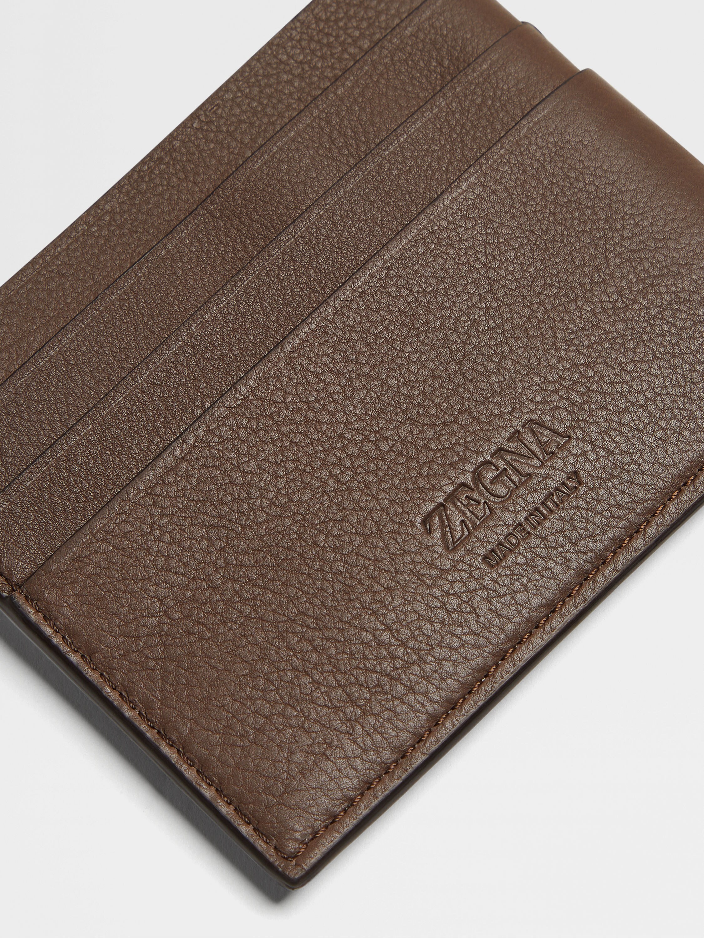 Brown SECONDSKIN Card Case Product detail photo #4
