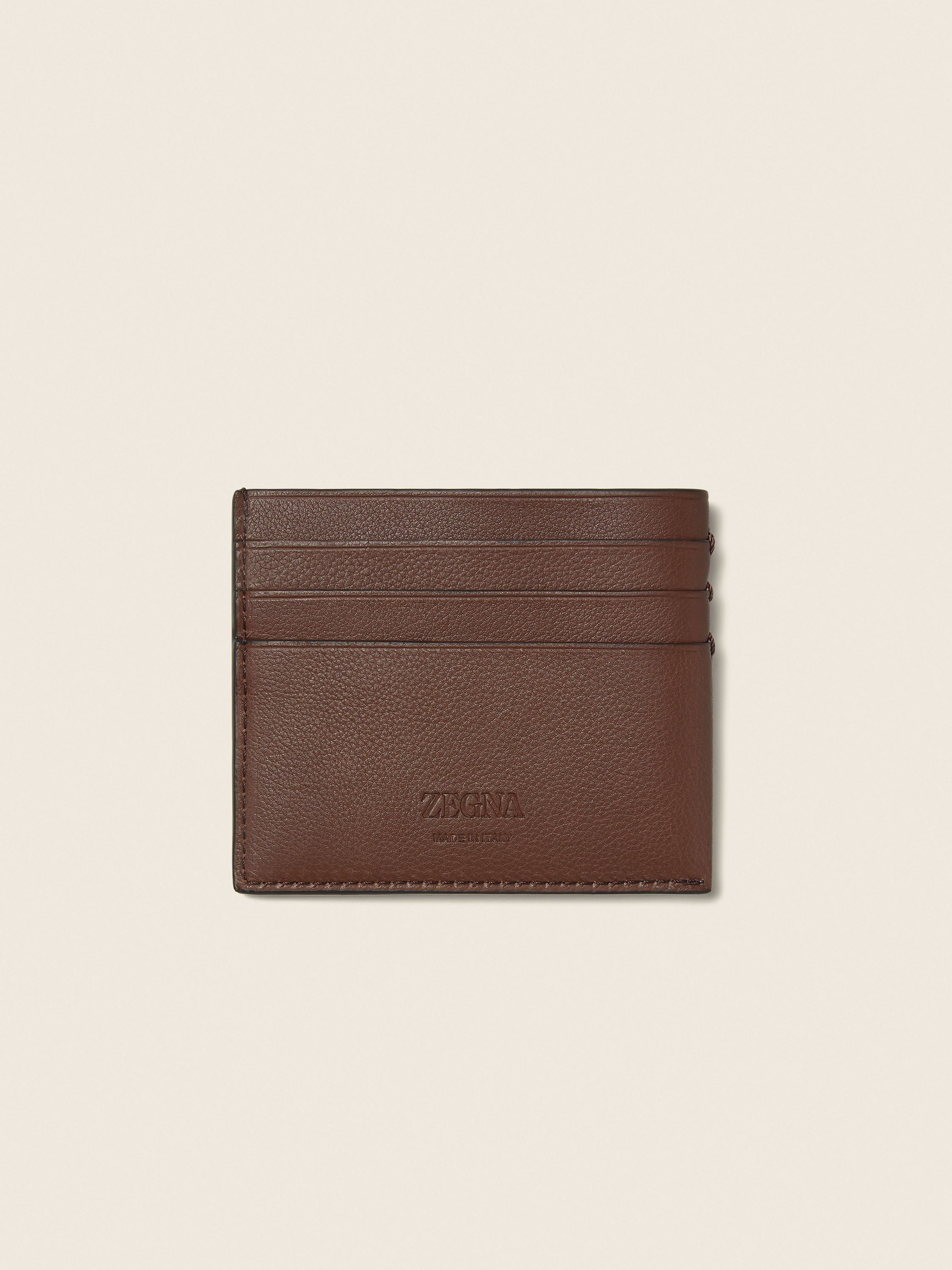 Brown SECONDSKIN Card Case Product detail photo #2