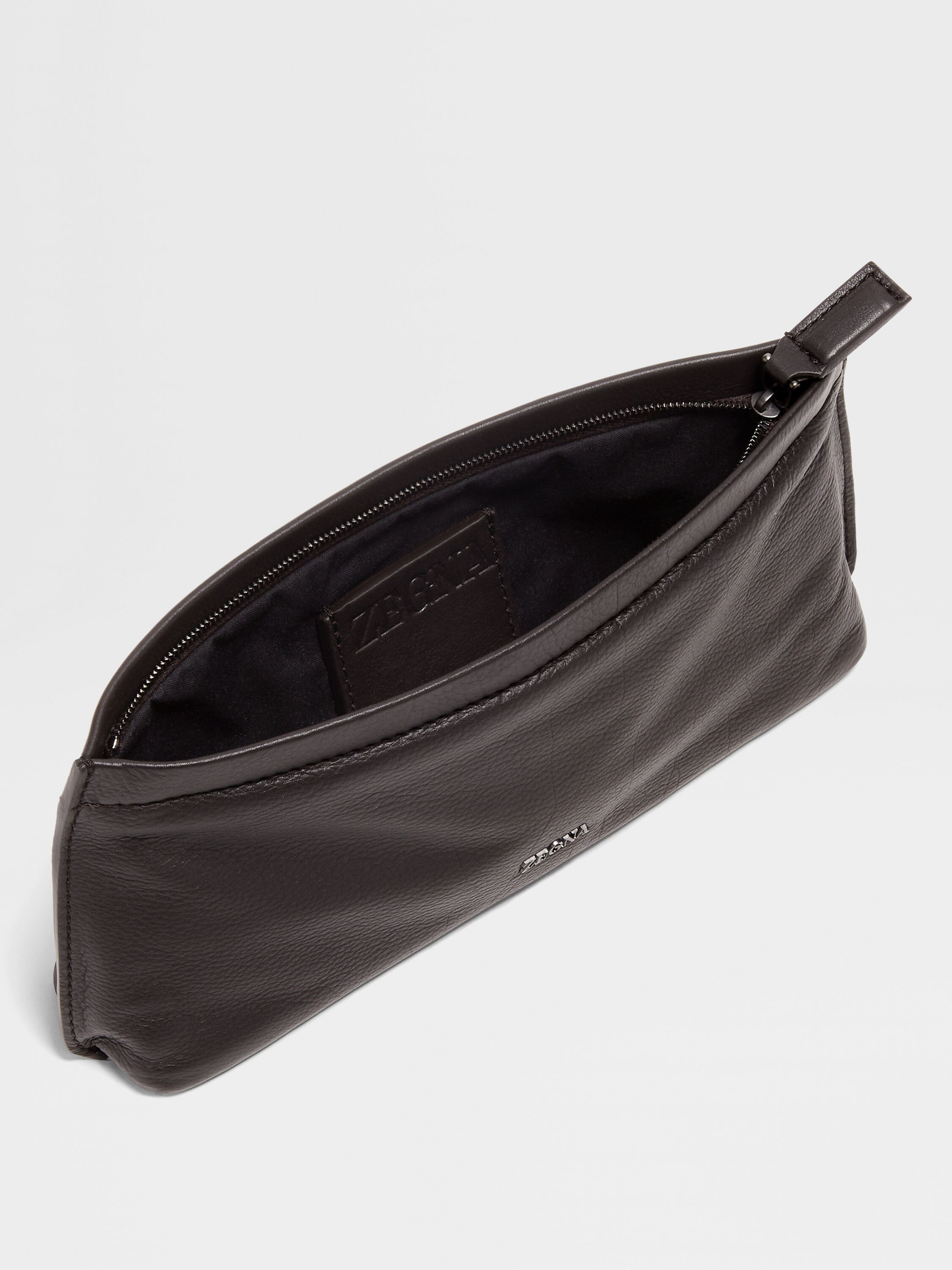 Dark Brown SECONDSKIN Pouch Product detail photo #1