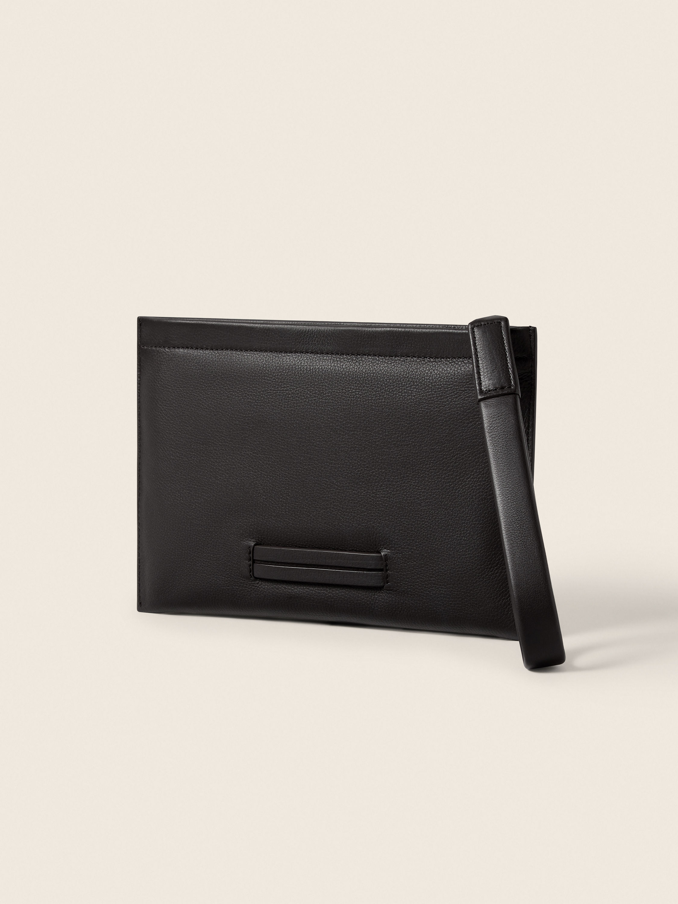 Dark Brown SECONDSKIN Mini Pouch Product detail photo #2
