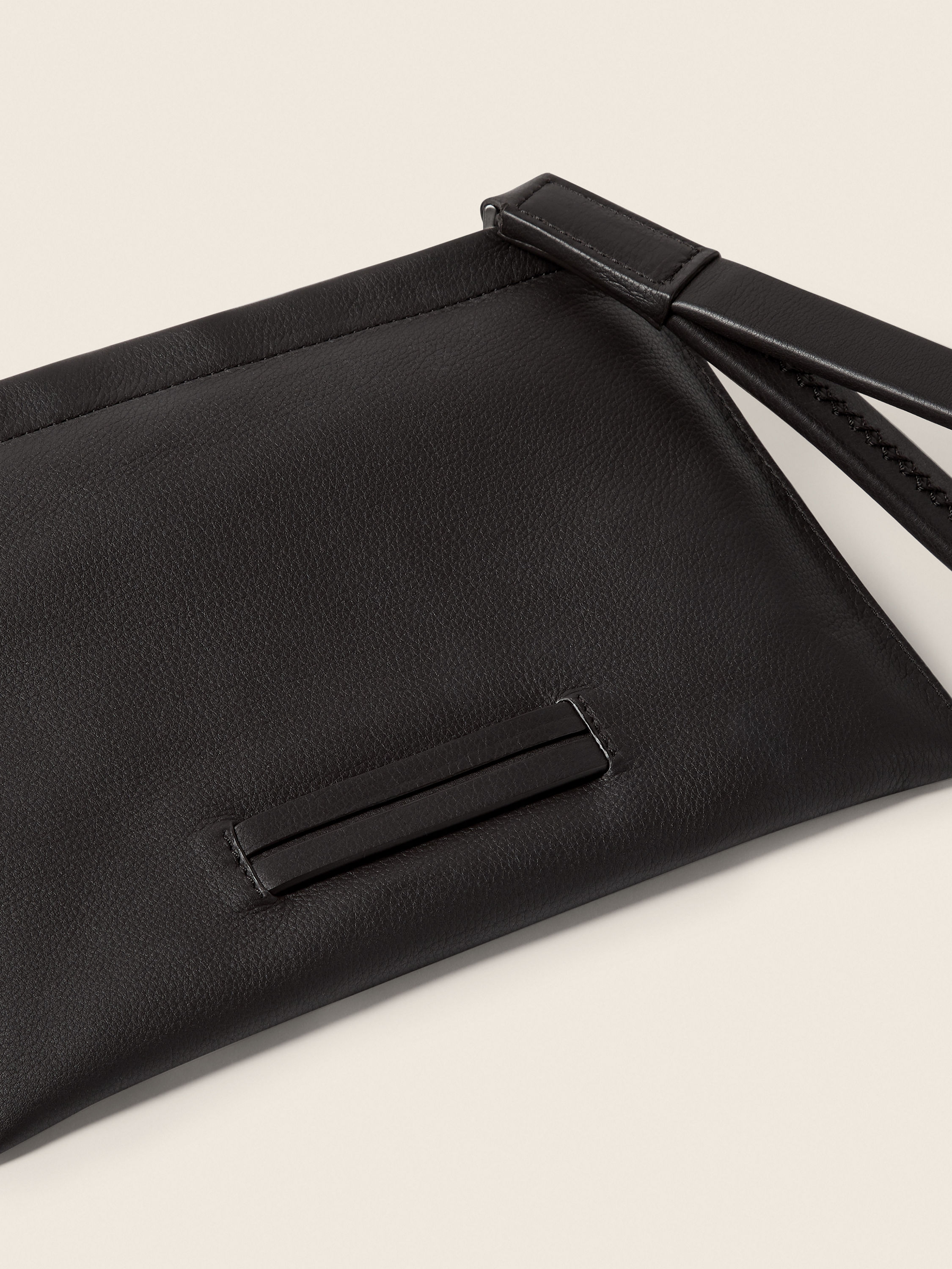 Dark Brown SECONDSKIN Mini Pouch Product detail photo #4