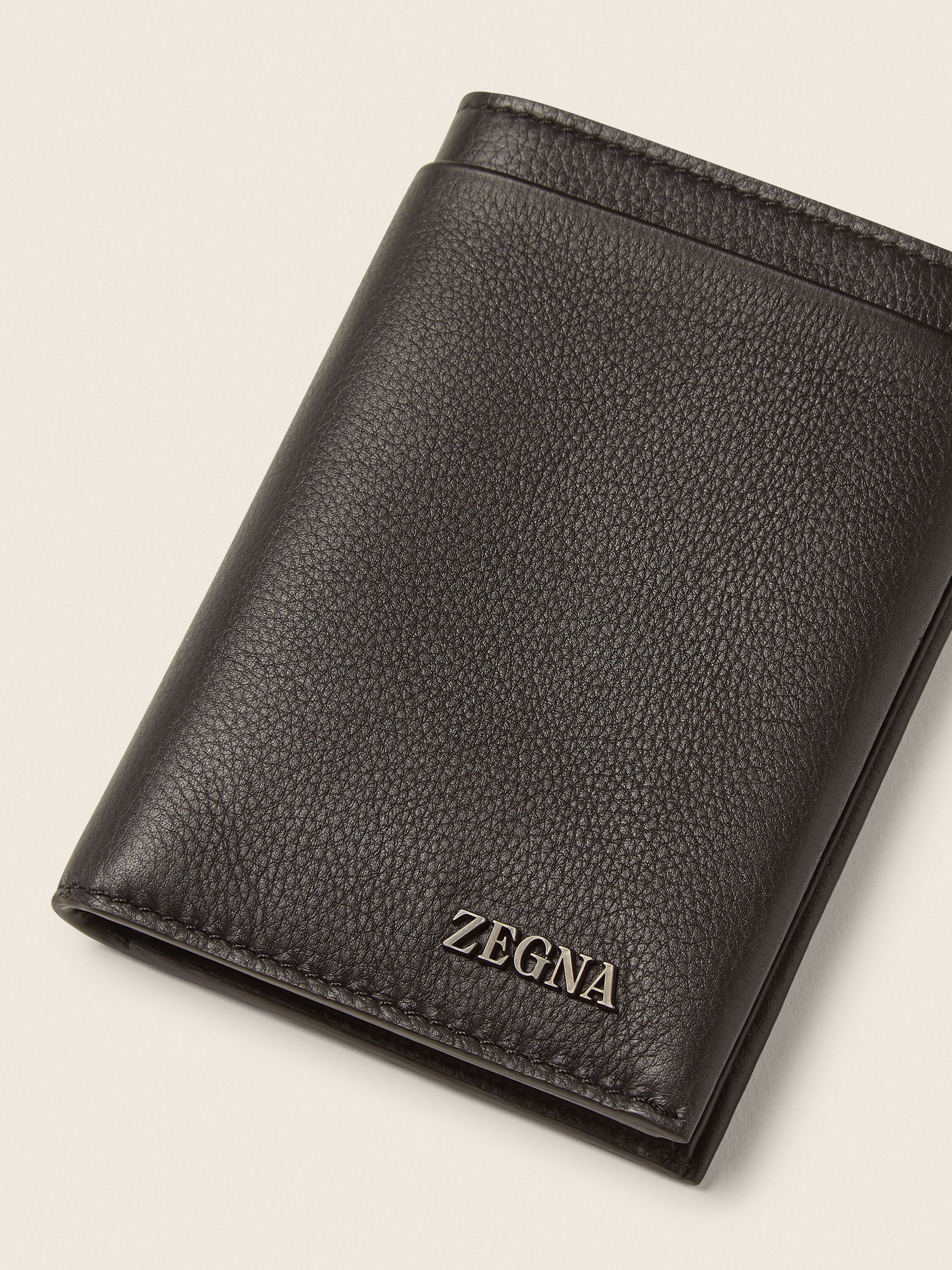 Dark Brown SECONDSKIN Wallet Product detail photo #4