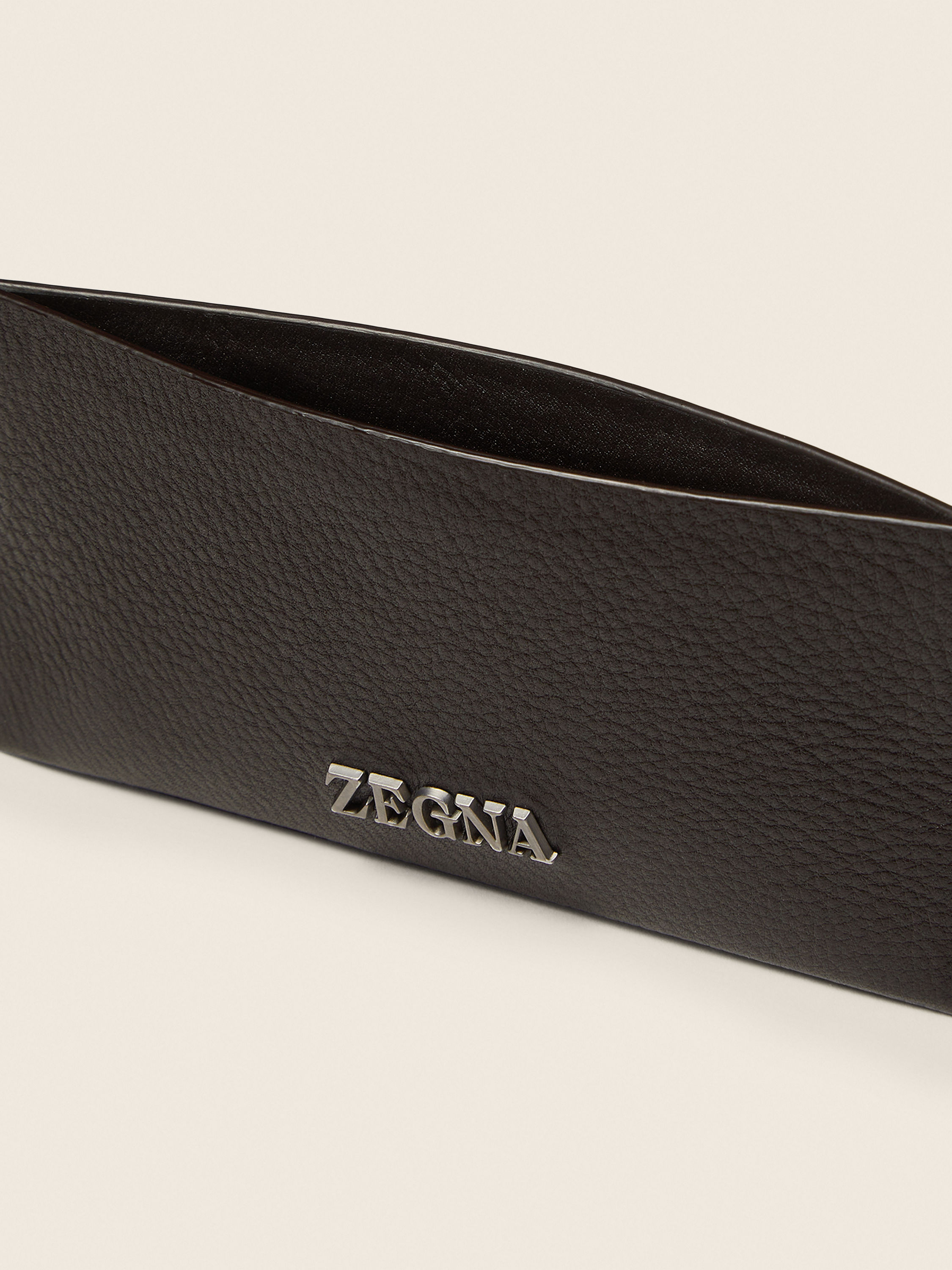 Dark Brown SECONDSKIN Card Case Product detail photo #1