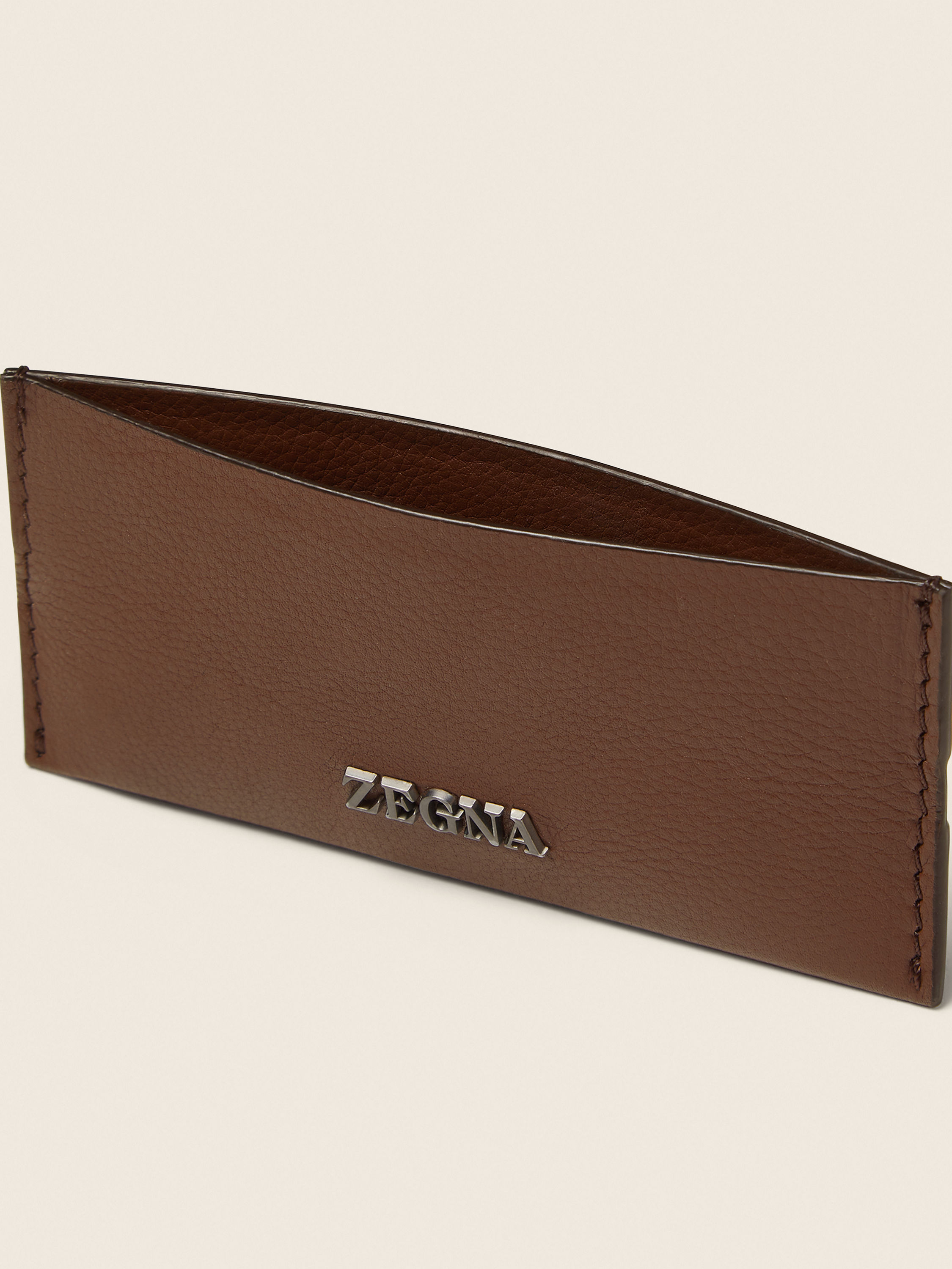 Brown SECONDSKIN Card Case Product detail photo #1