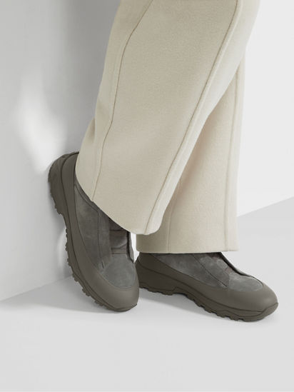 Grey Suede and Leather Triple Stitch™ Monte Sneakers SS26 32283470