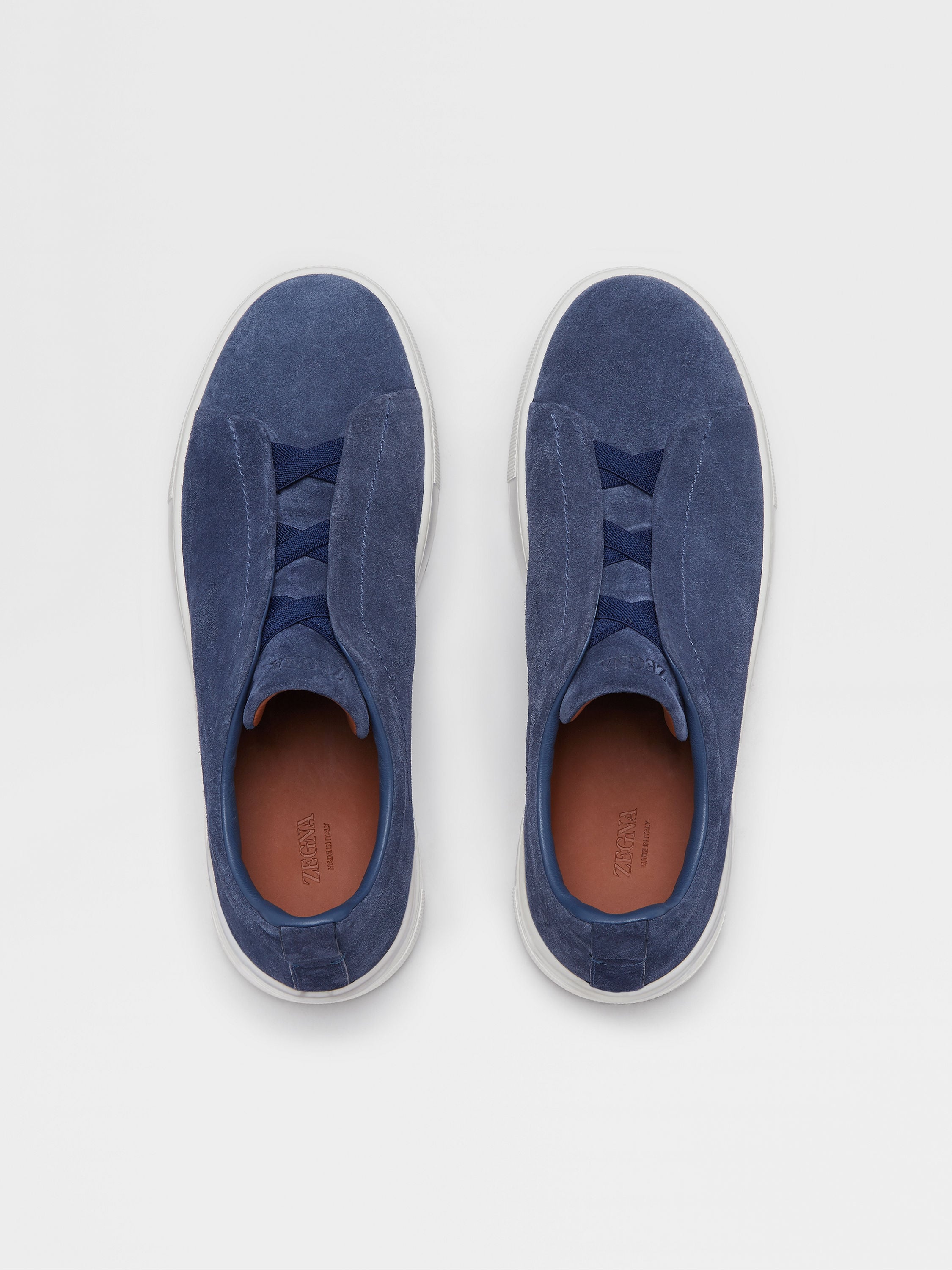 Utility Blue Suede Triple Stitch™ Sneakers Product detail photo #3