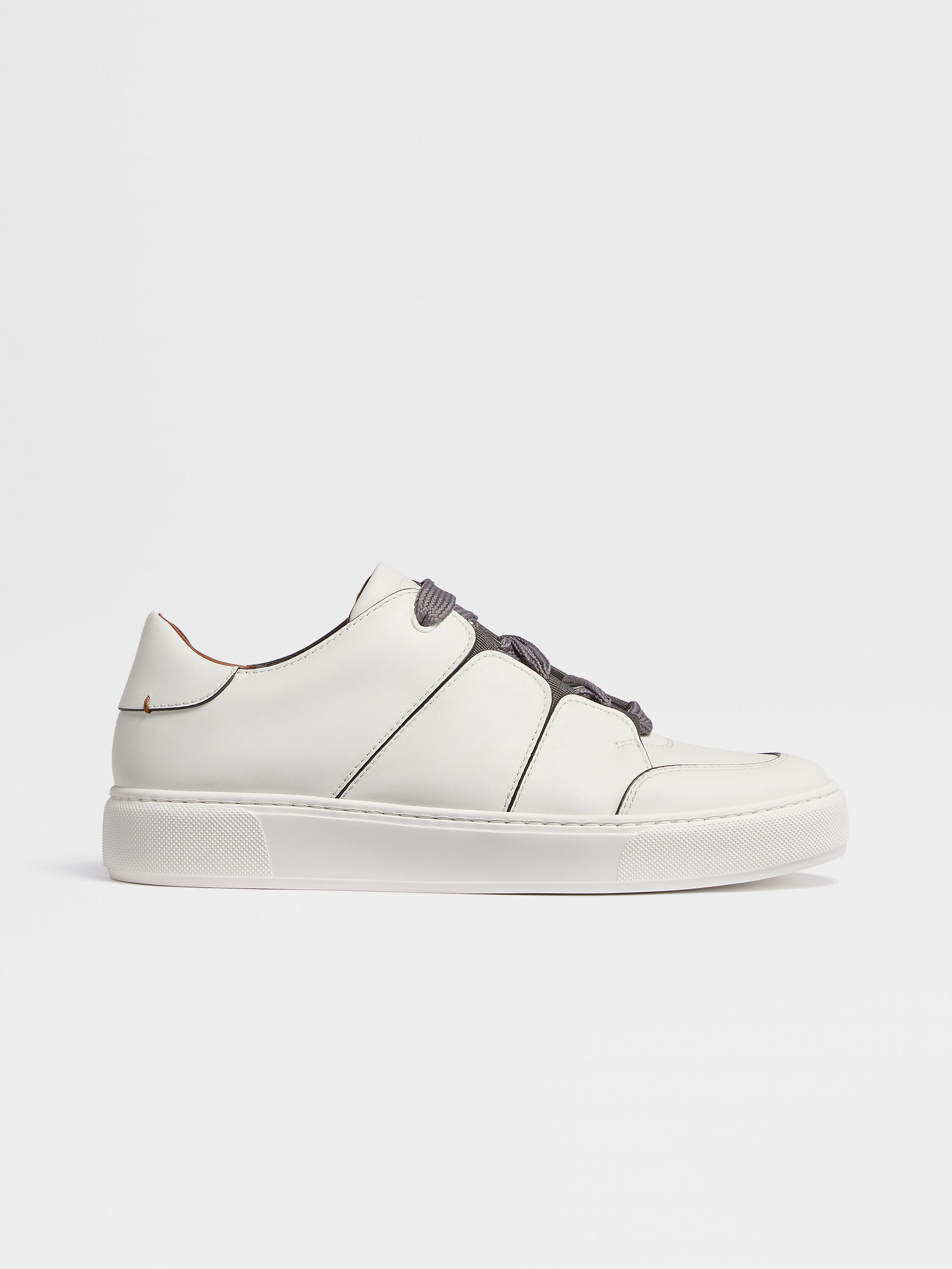 White Leather Tiziano Sneakers