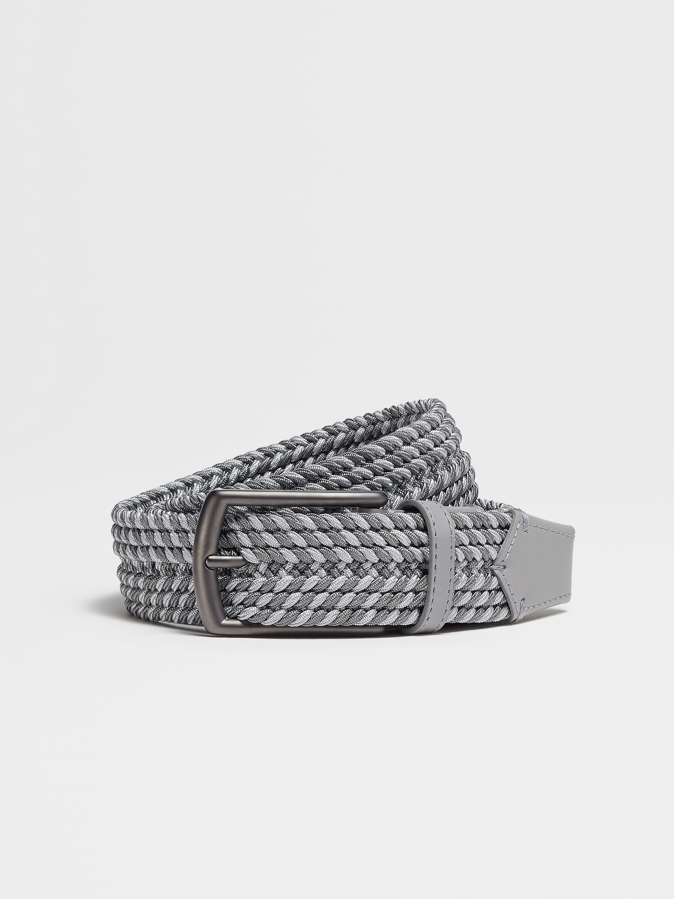 Grey Mélange Rayon Belt