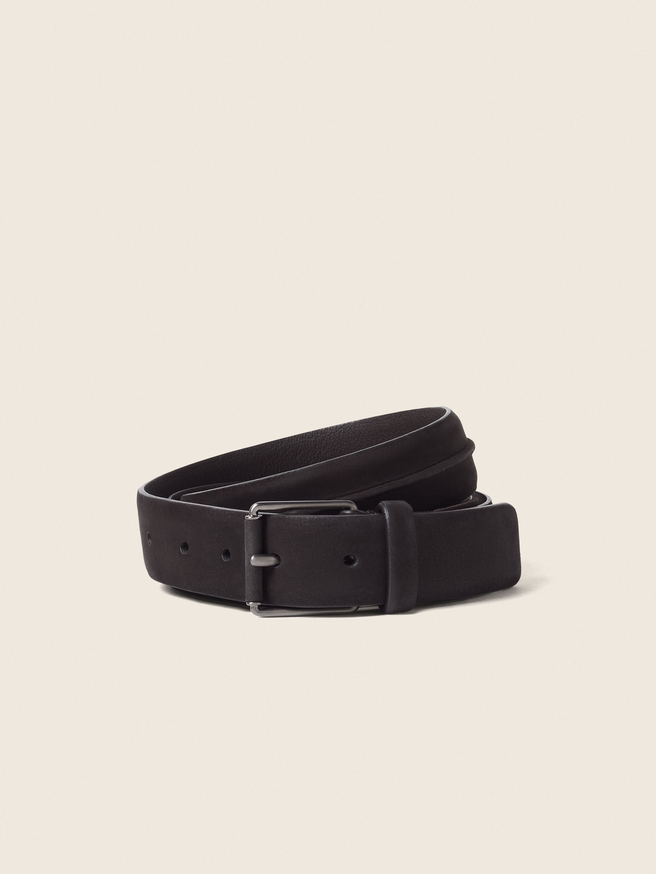 Dark Brown Nubuck Belt Main product photo