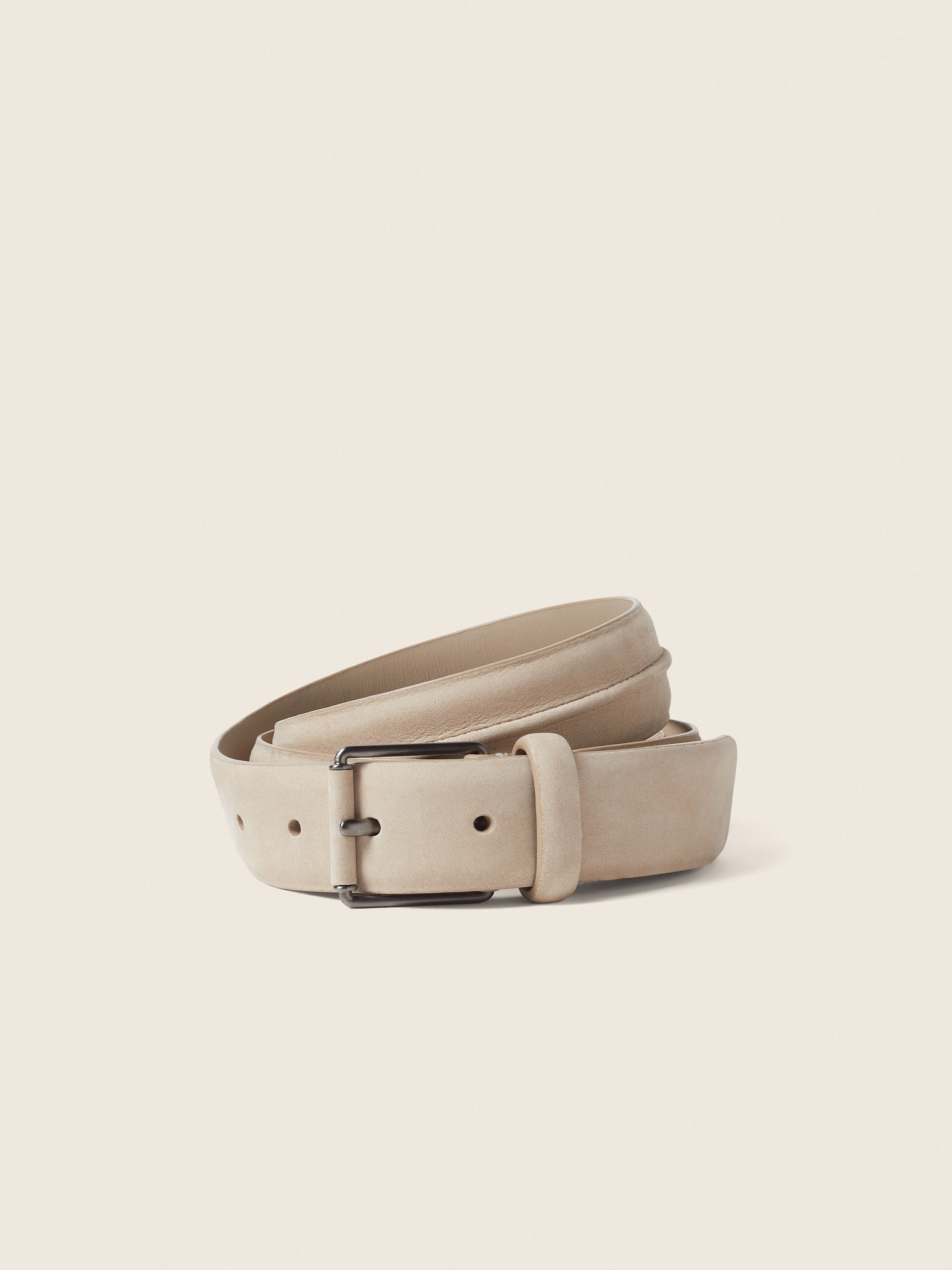 Light Taupe Nubuck Belt Main product photo