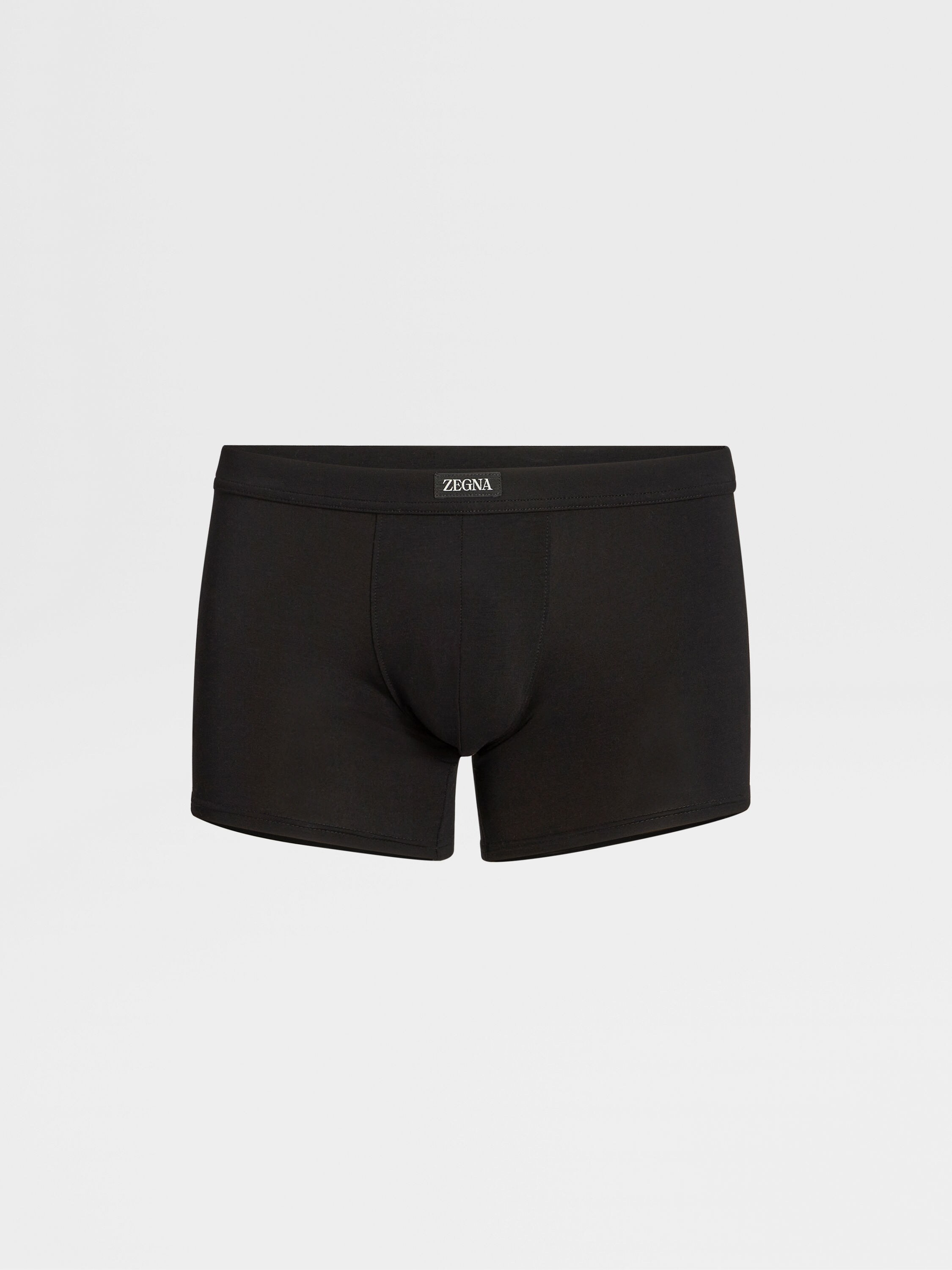 Black Stretch Modal Boxers