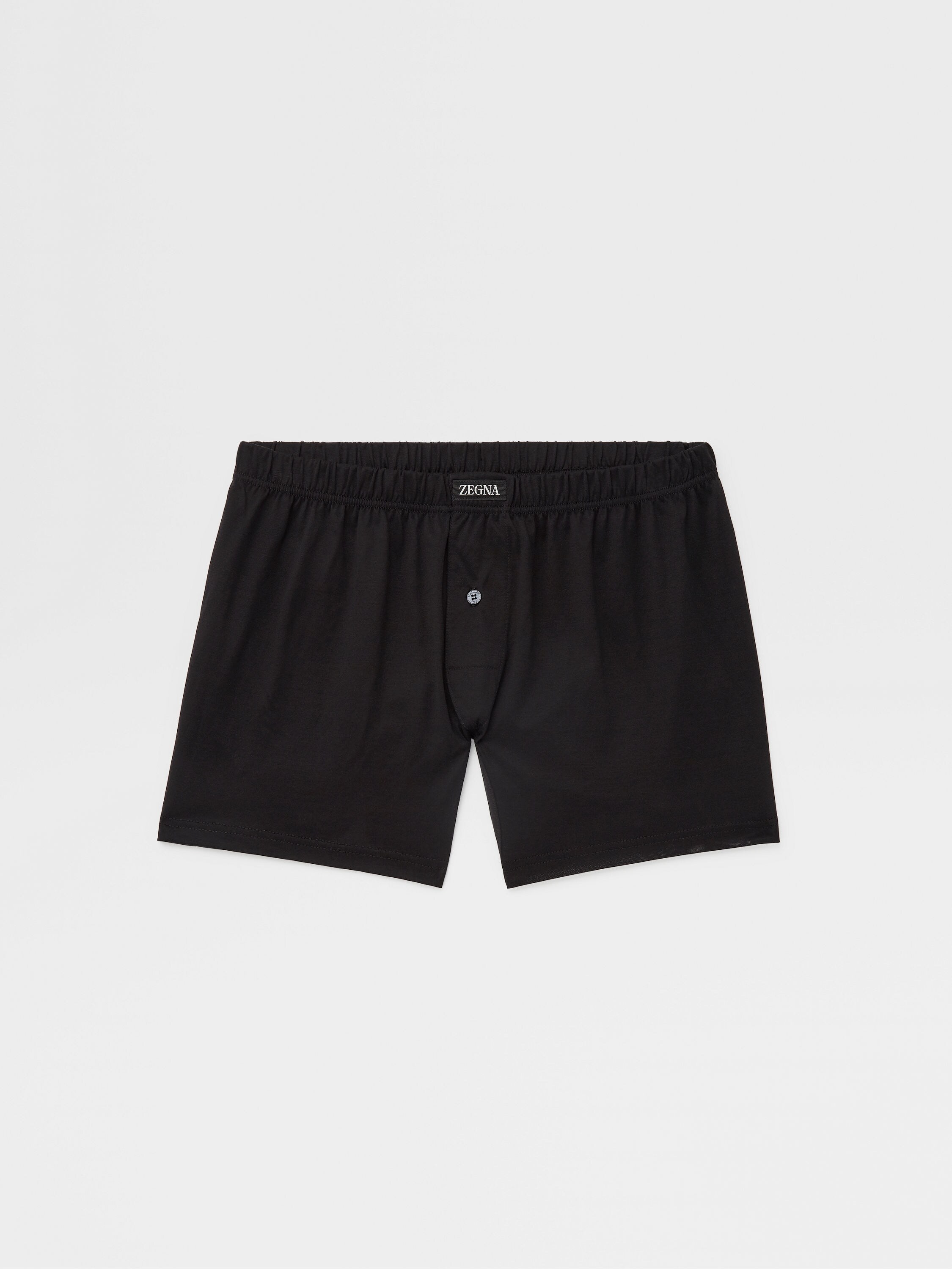 Black Filoscozia Cotton Boxer