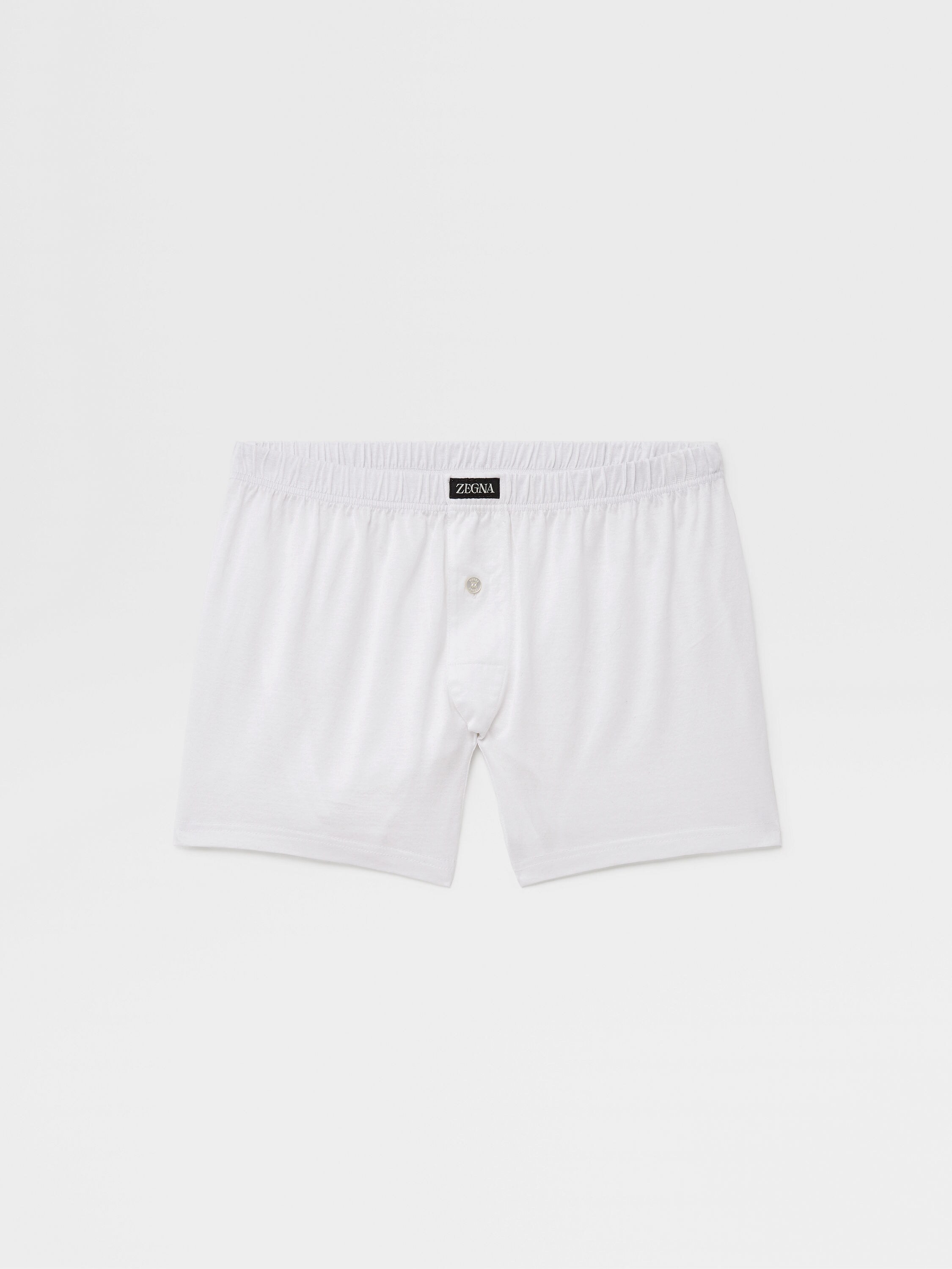 White Filoscozia Cotton Boxer