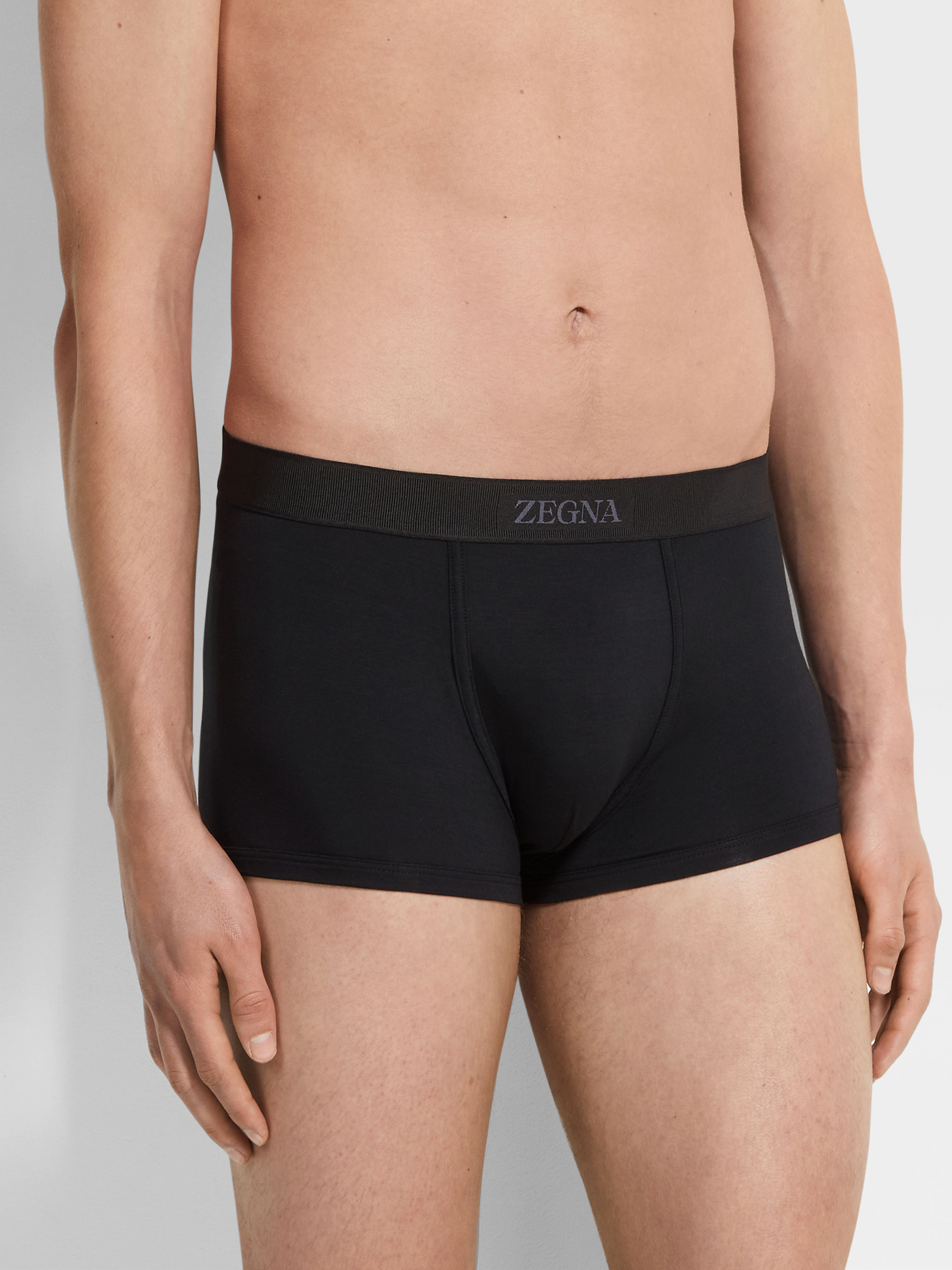 黑色 SeaCell 平角内裤 產品細節圖 #1