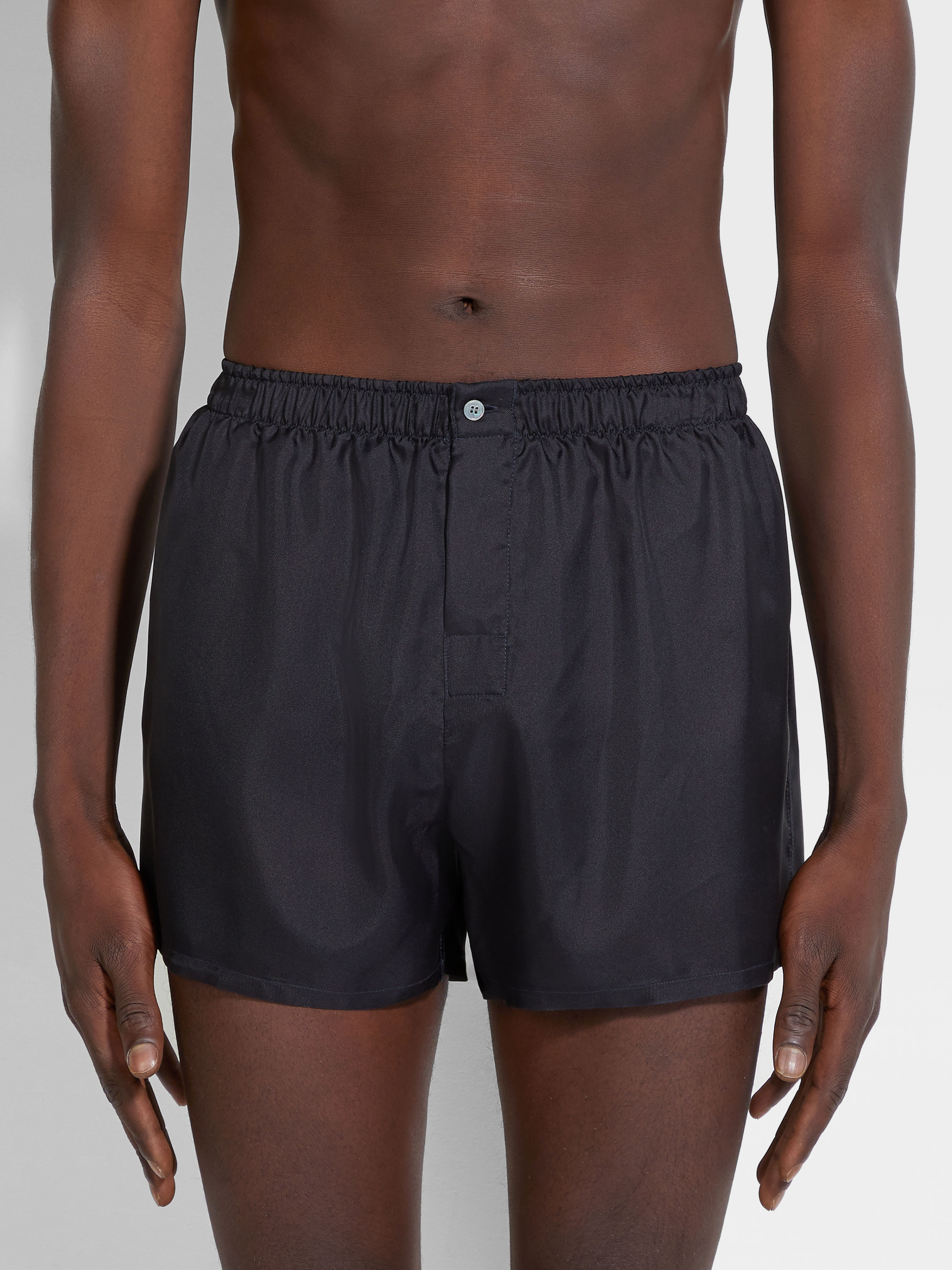 Black Silk Boxers Product detail photo #1